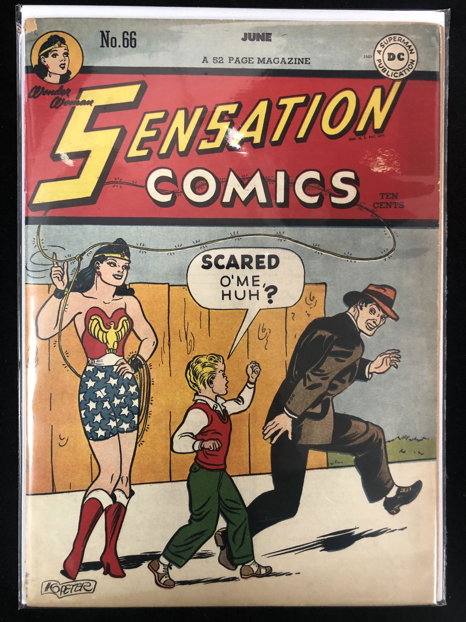 DC WONDER WOMAN SENSATION COMICS NO. 66 (1 of 1)