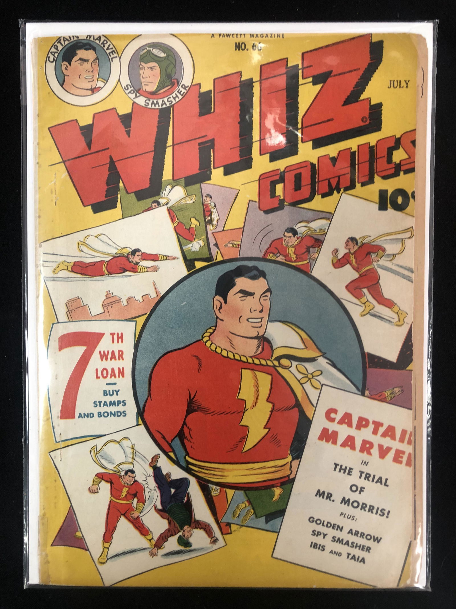 FAWCETT MAGAZINE WHIZ COMICS NO.66 (CAPTAIN MARVEL) (1 of 1)