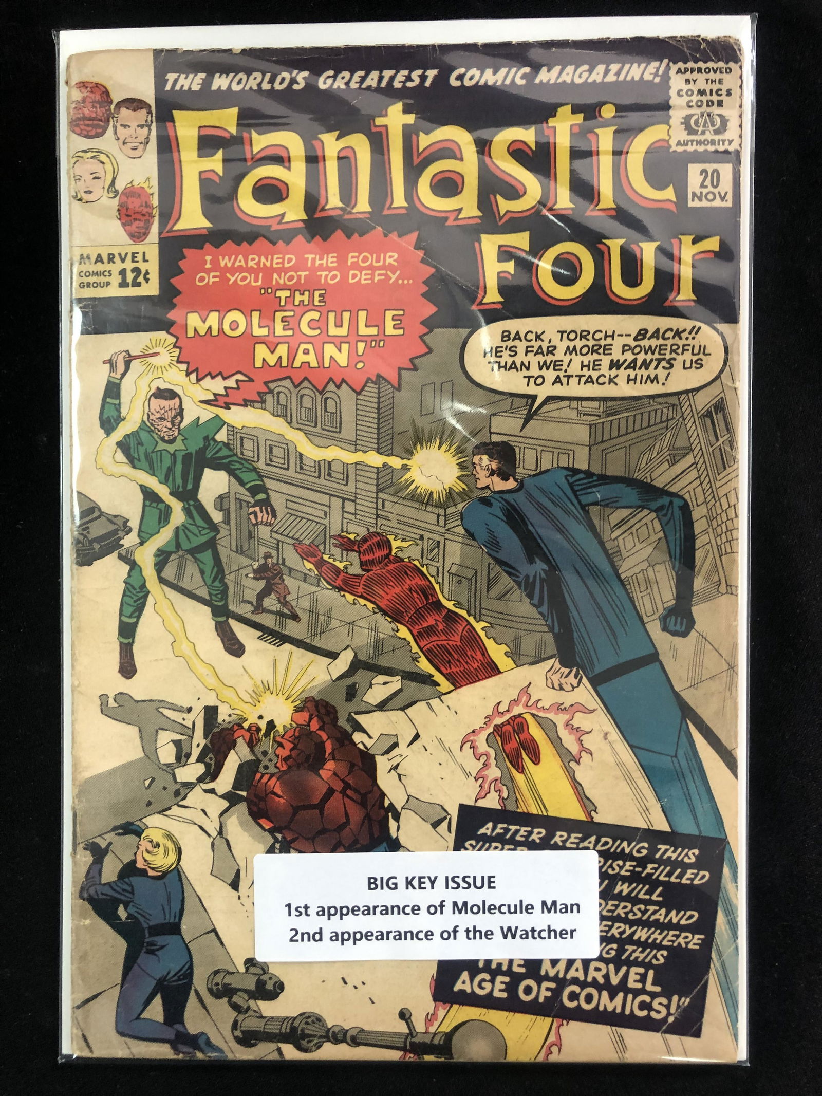 MARVEL COMICS FANTASTIC FOUR NO.20 (1ST APPEARANCE MOLECULAR MAN ) (1 of 1)