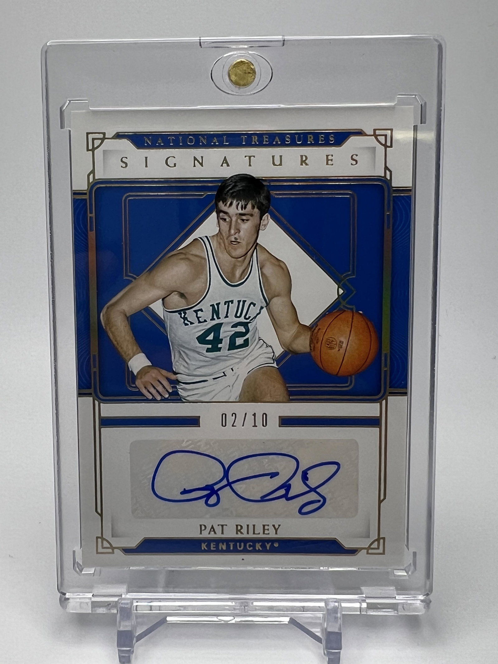 NATIONAL TREASURES SIGNATURES VERY LTD ED 02/10 PAT RILEY KENTUCKY: NATIONAL TREASURES SIGNATURES VERY LTD ED 02/10 PAT RILEY KENTUCKY
