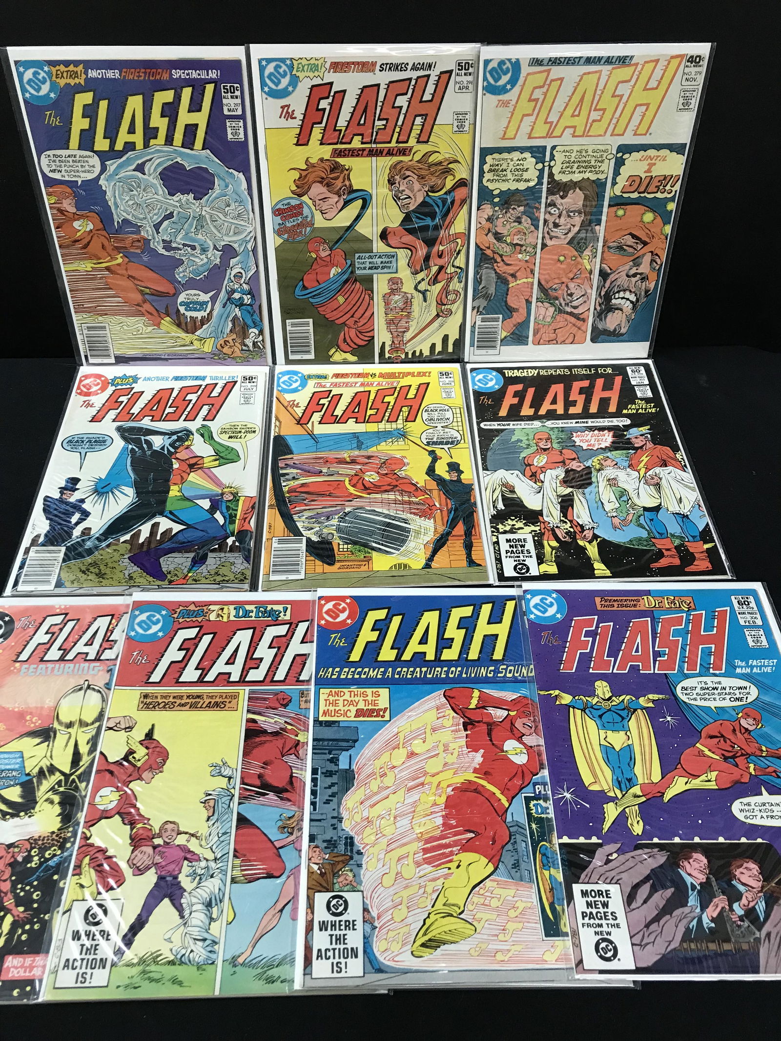 LOT OF DC COMICS THE FLASH (1 of 1)