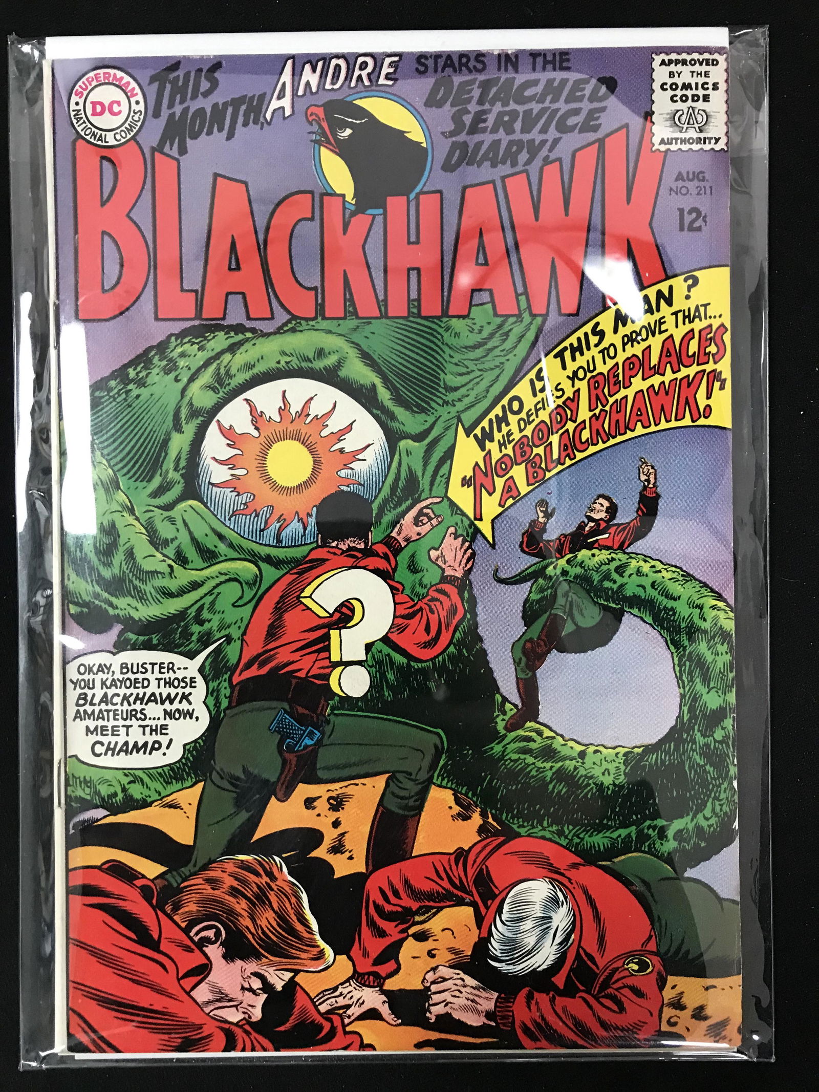 1957 DC COMICS BLACKHAWK NO. 211 (1 of 1)