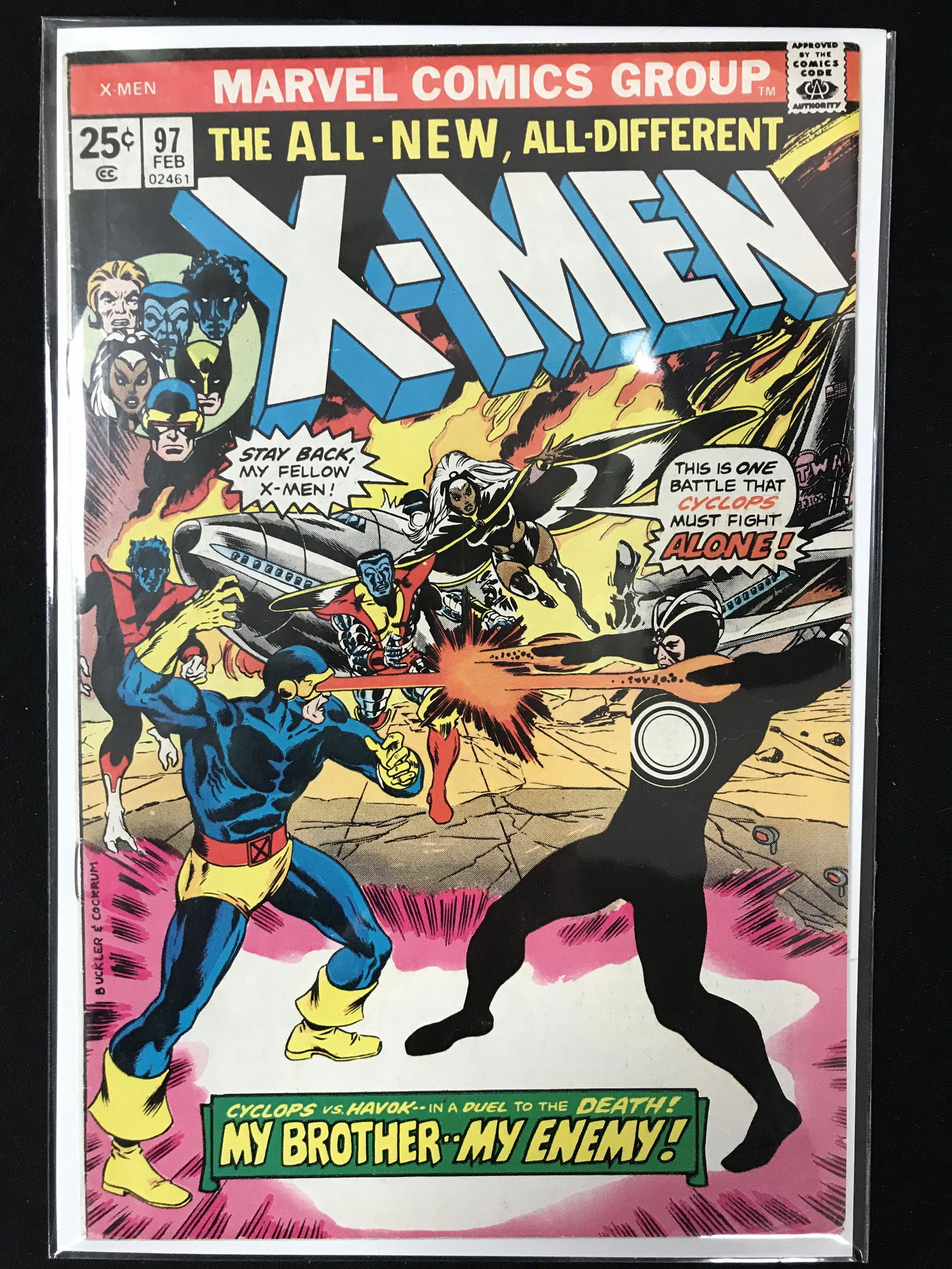 1976 MARVEL COMICS X-MEN NO. 97 (1 of 1)