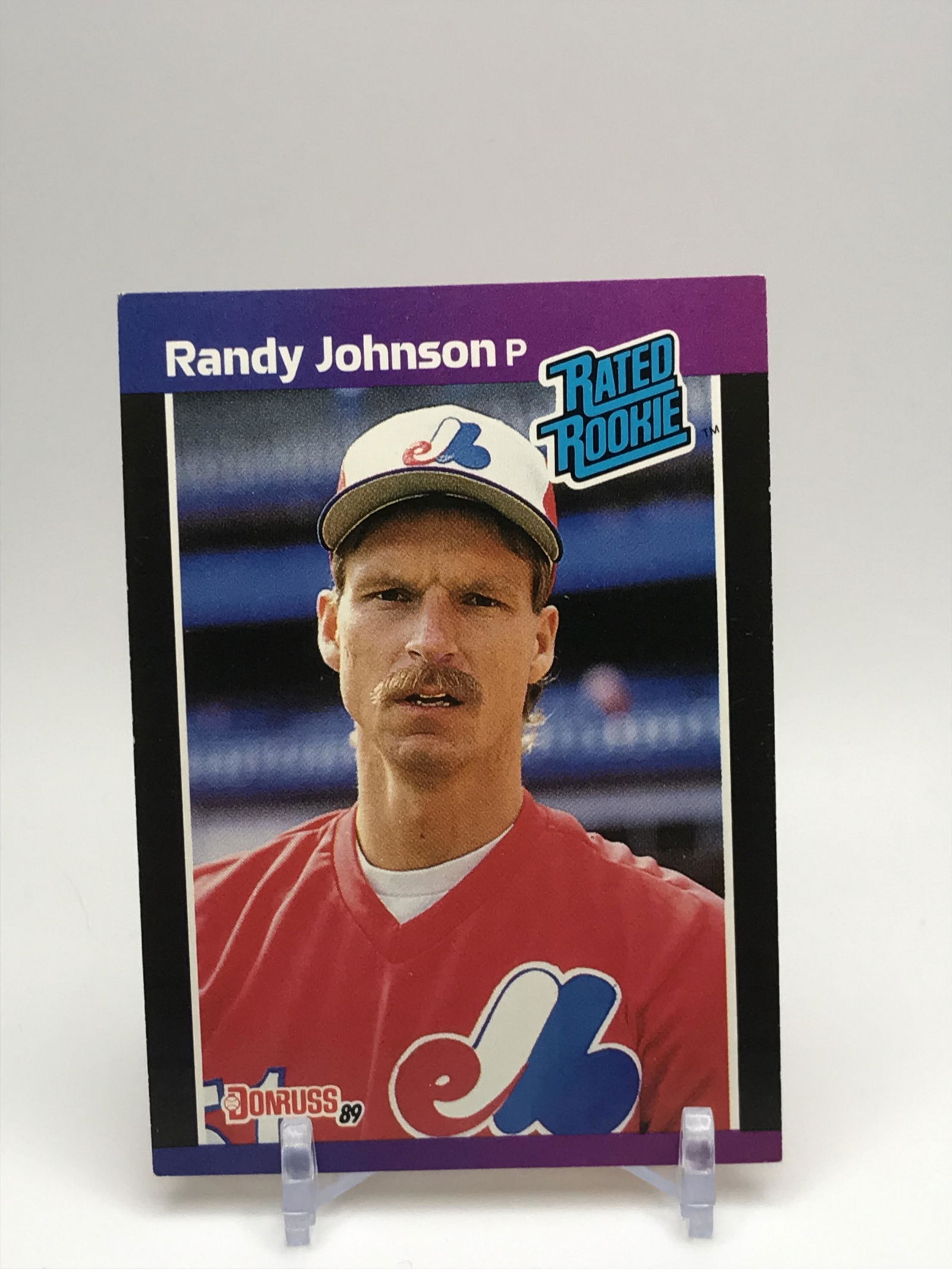 1988 LEAF RANDY JOHNSON NO. 42: 1988 LEAF RANDY JOHNSON NO. 42