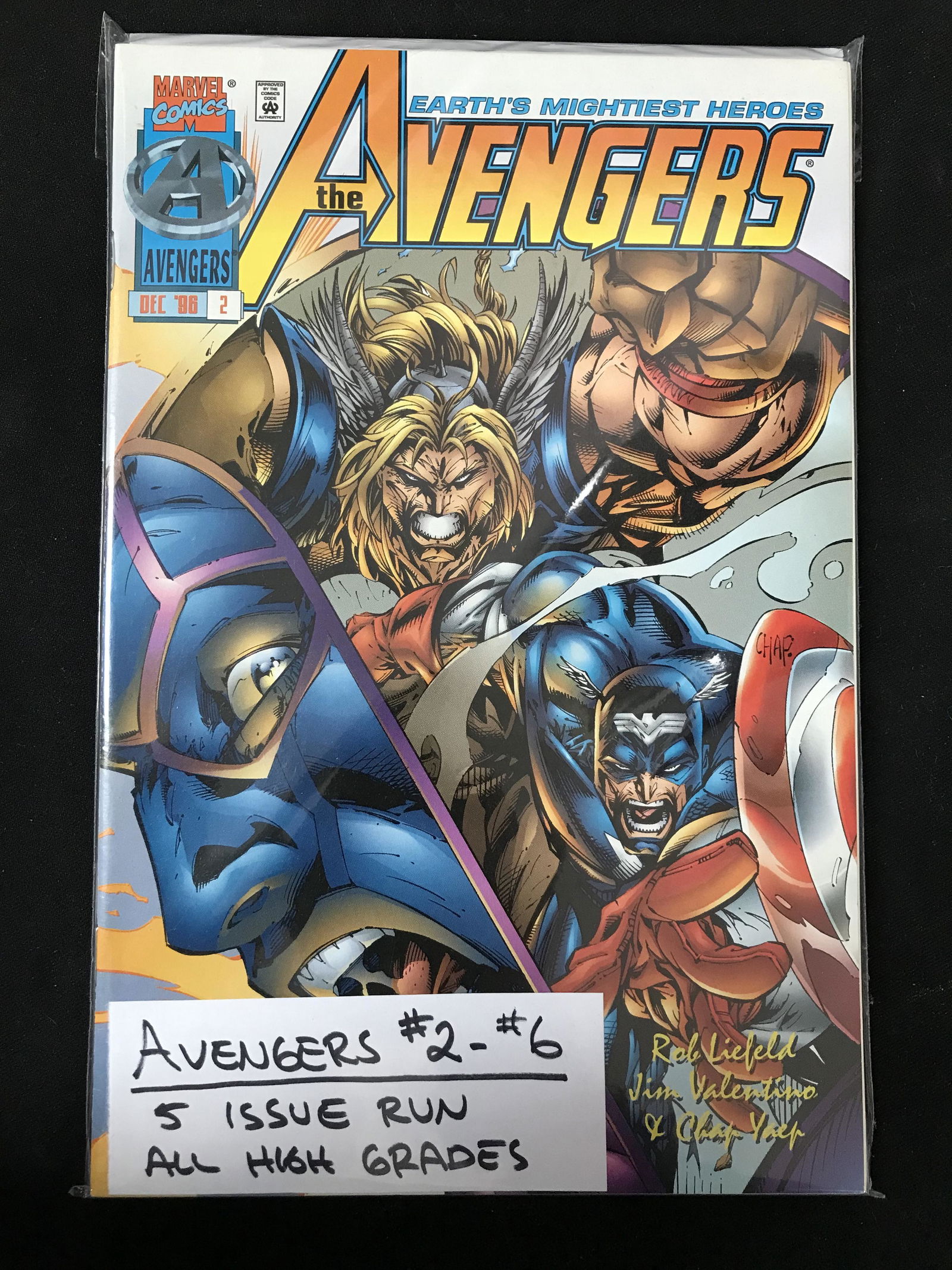 MARVEL COMICS  #2-6 THE AVENGERS (5 ISSUE RUN) (1 of 1)