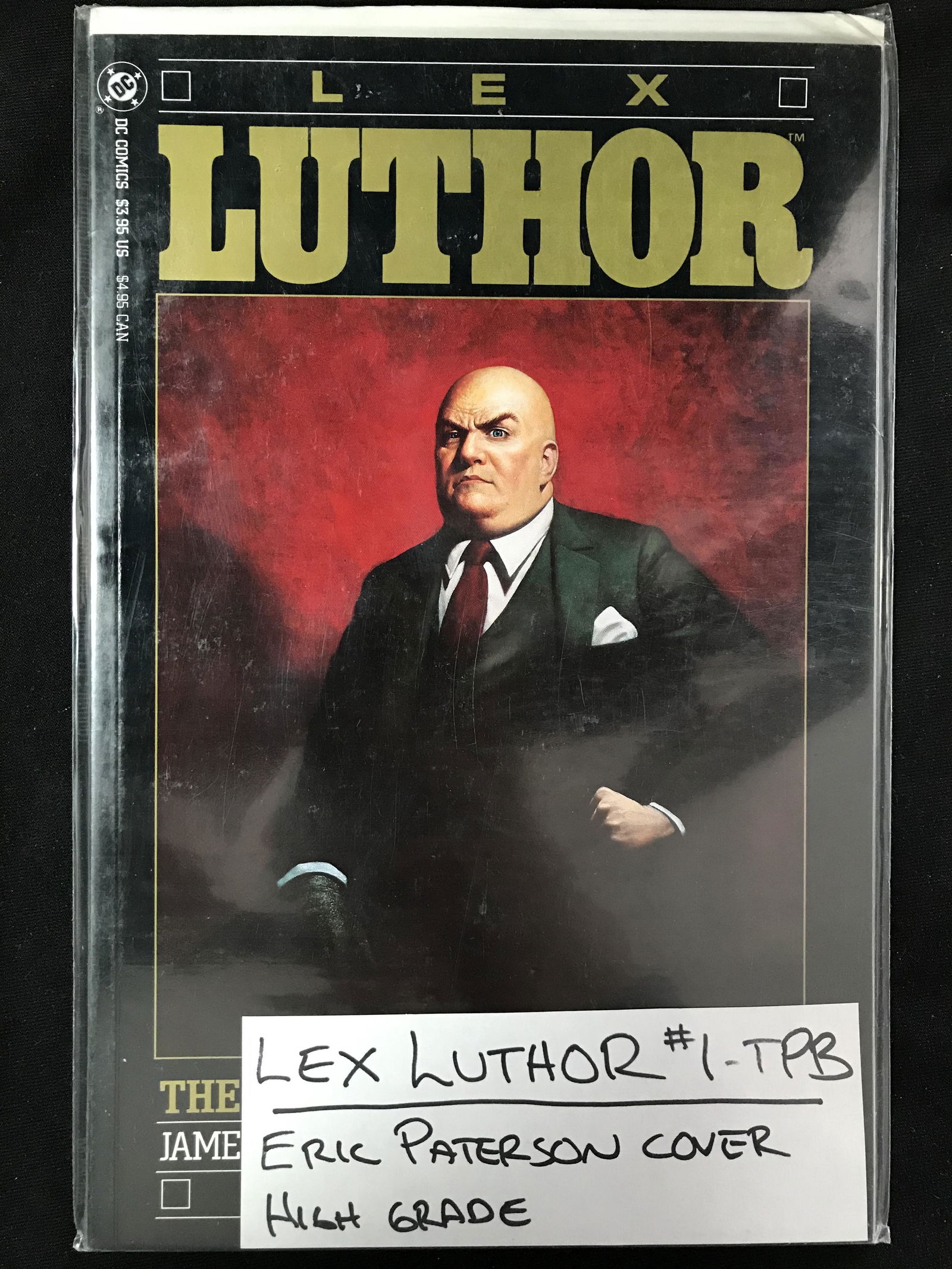 DC COMICS #1 LEX LUTHOR (ERIC PATERSON COVER) (1 of 1)