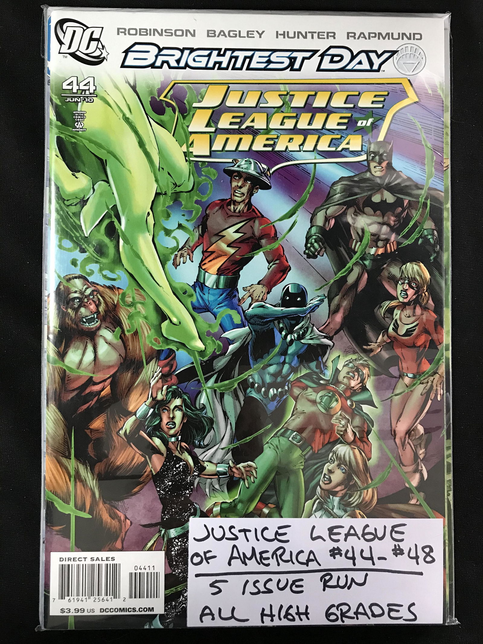 DC COMICS #44-48 JUSTICE LEAGUE OF AMERICA (5 ISSUE RUN) (1 of 1)