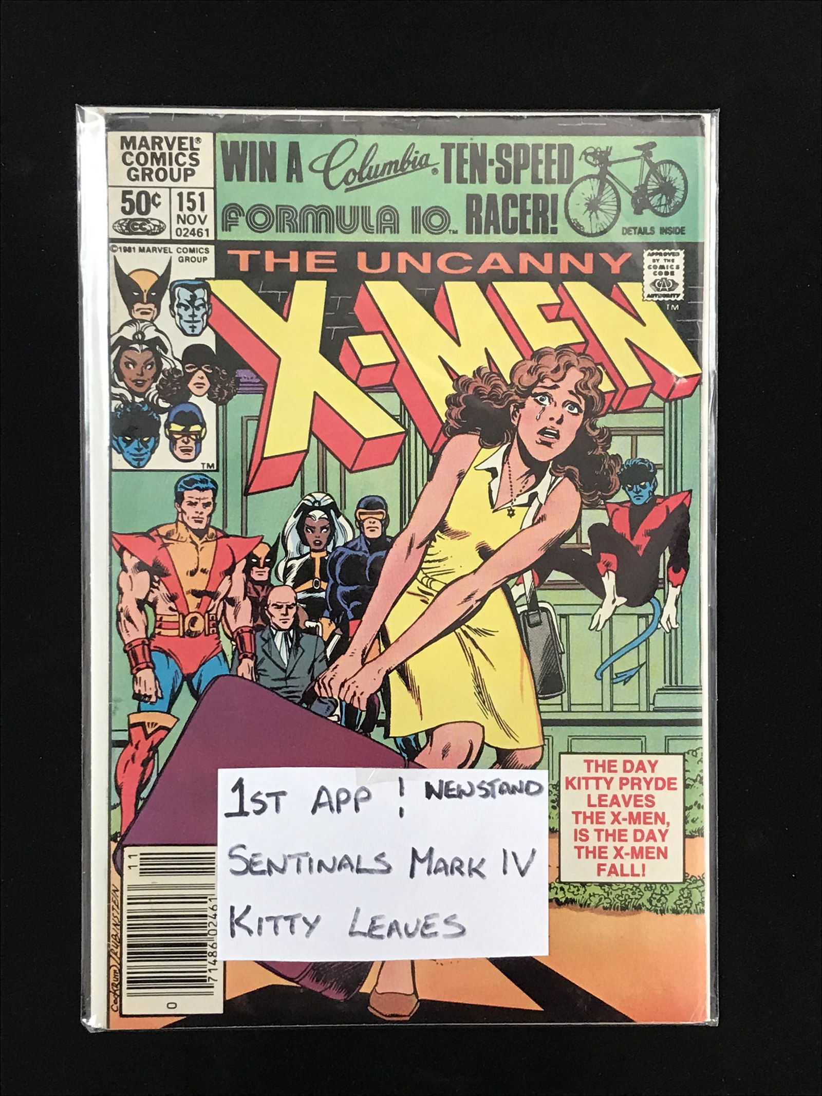 THE UNCANNY  X-MEN #151 1ST APP OF SENTINALS MARK IV  (MARVEL COMICS) (1 of 1)
