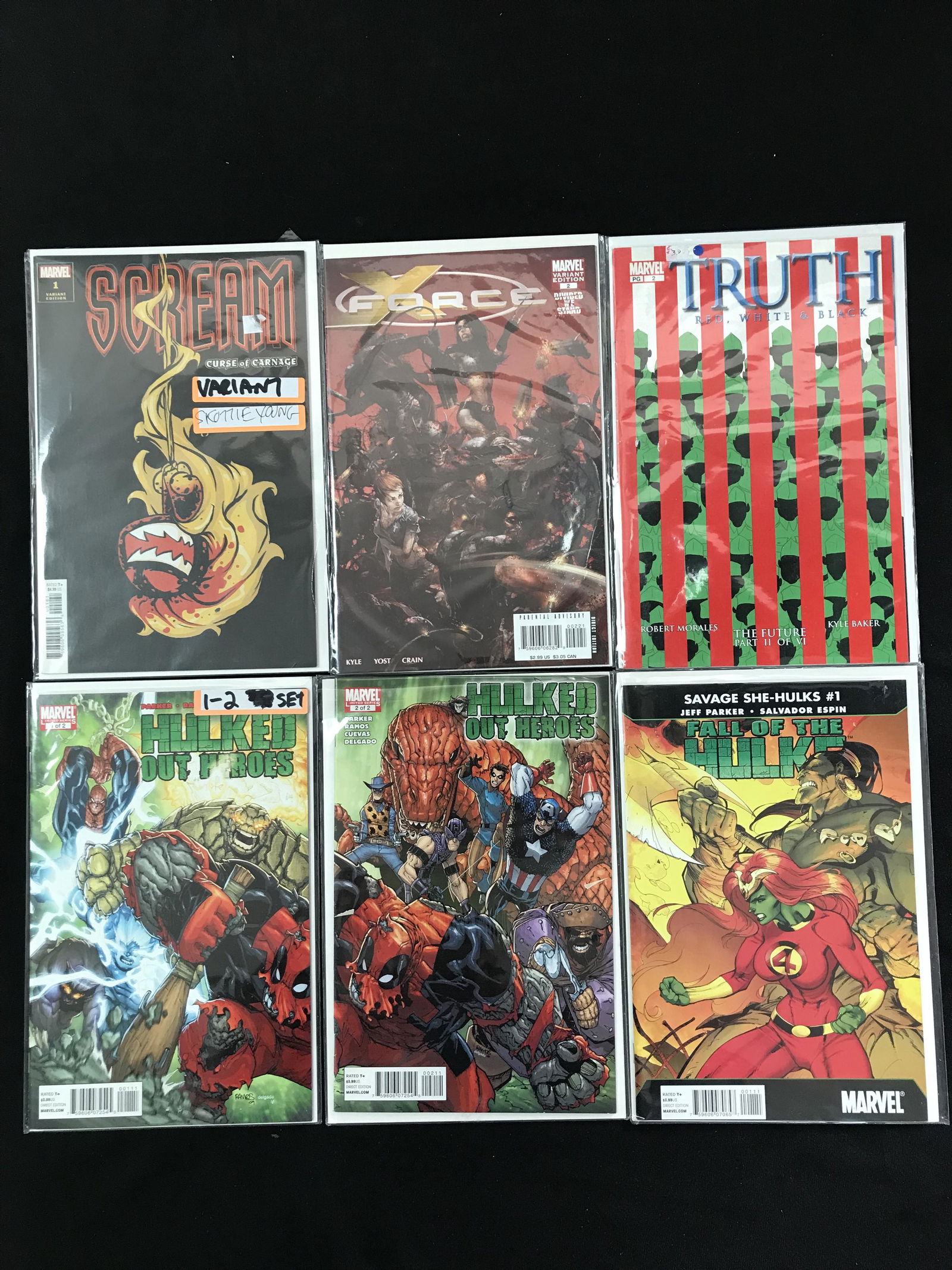 LOT OF SUPERHERO COMICS (MARVEL COMICS) (1 of 1)