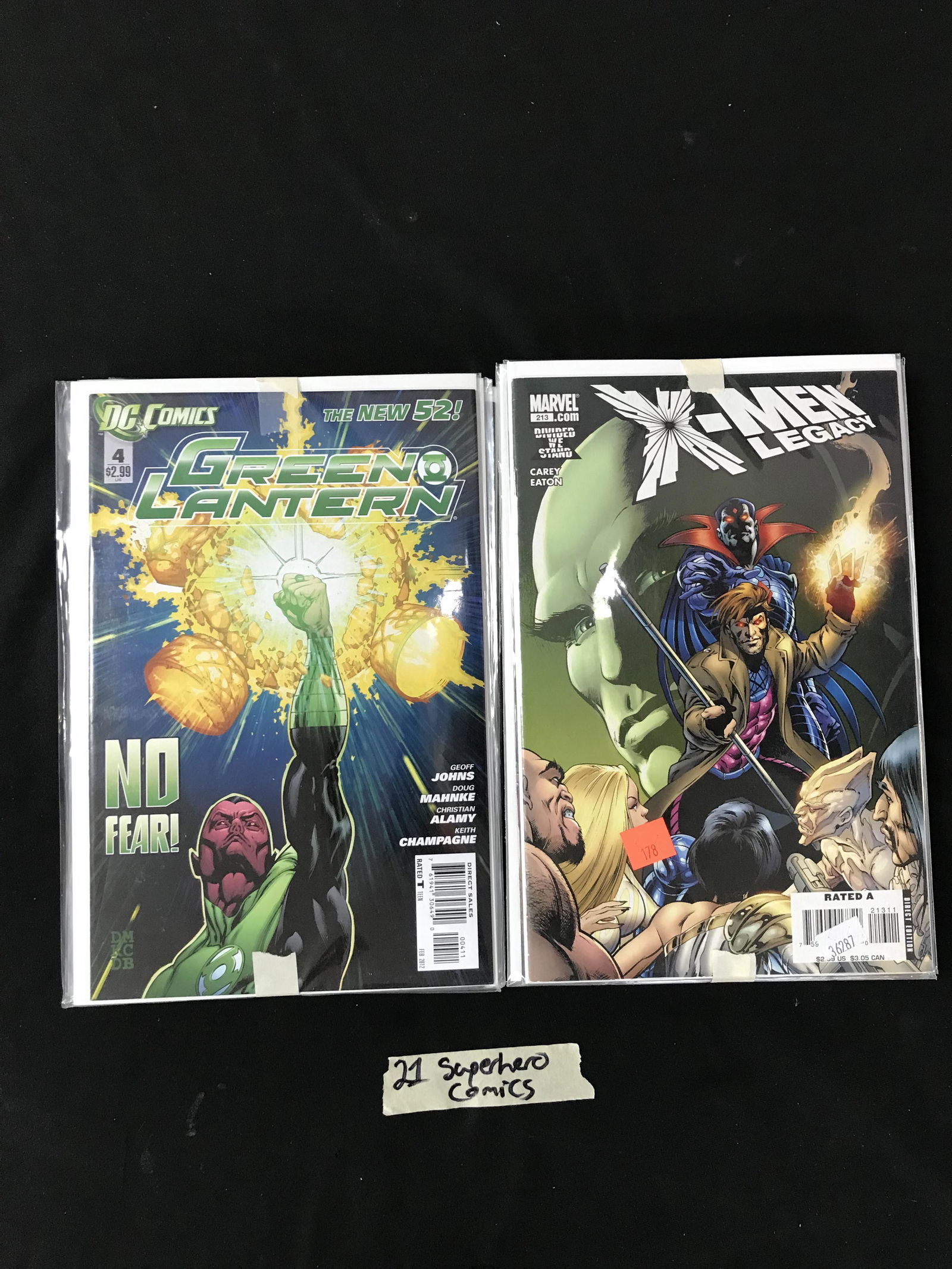 LOT OF 21 SUPER HERO COMICS (MARVEL,DC,INDIE COMICS) (1 of 1)