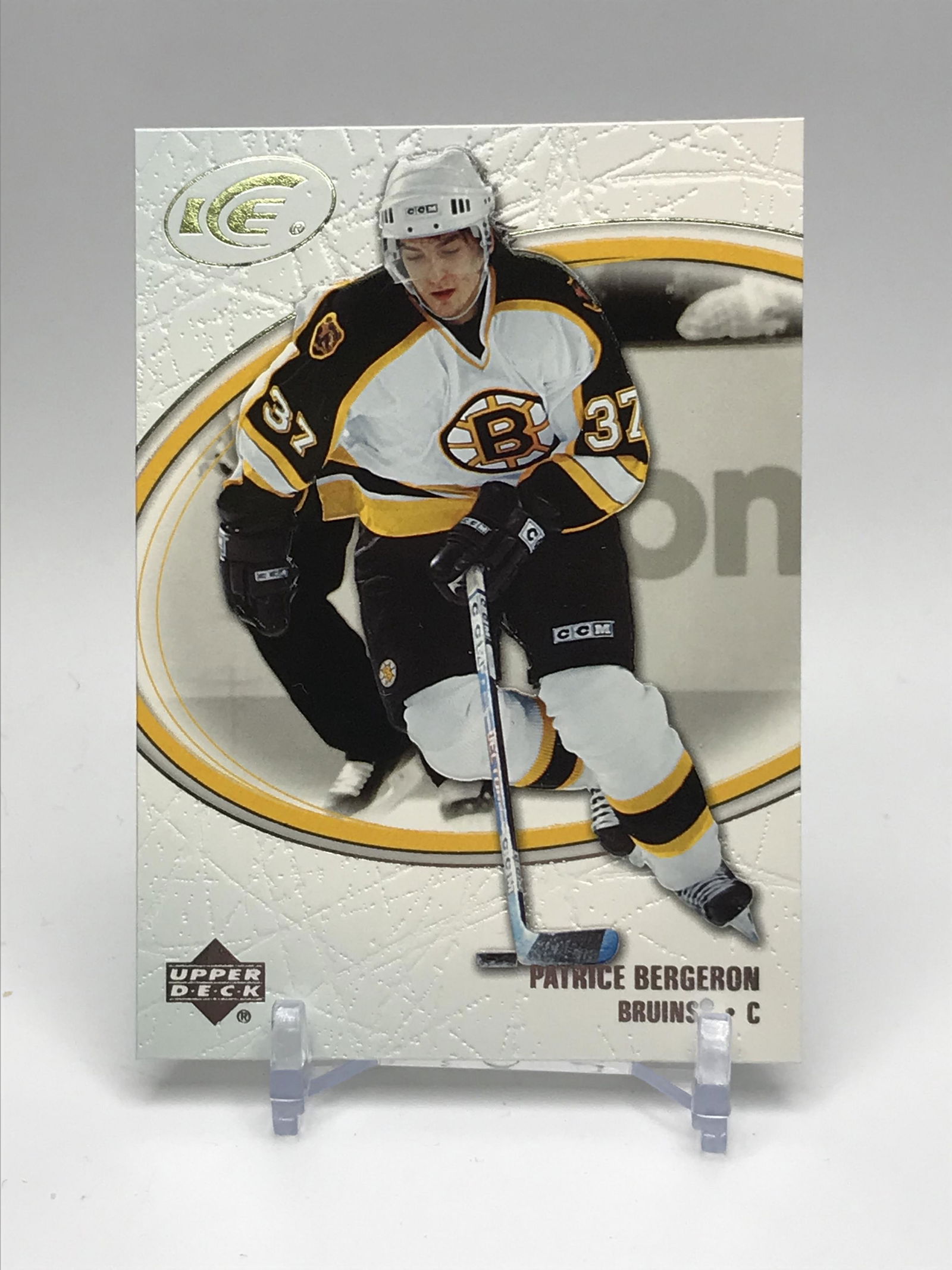 2005-06 UPPER DECK ICE PATRICE BERGERON ROOKIE CARD BRUINS MINT (1 of 2)