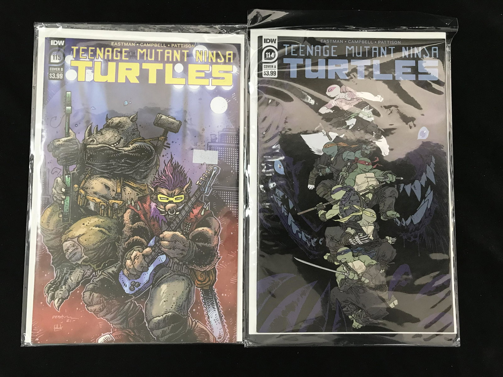 LOT OF TEENAGE MUTANT NINJA TURTLES COMICS: LOT OF TEENAGE MUTANT NINJA TURTLES COMICS