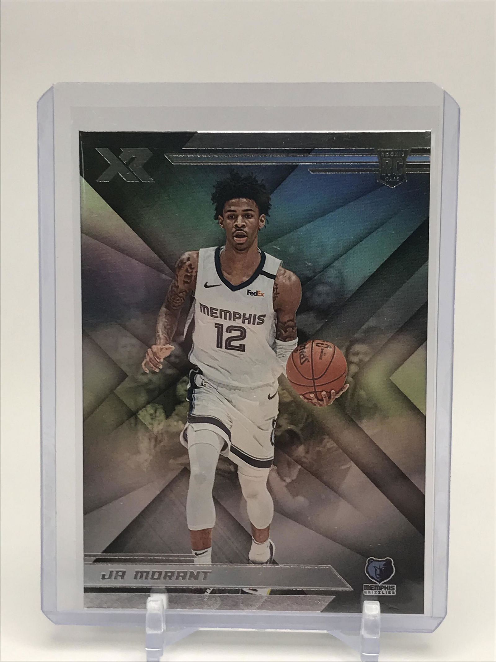 Ja Morant / Kobe Bryant 2019-20 Panini Hoops Art Signatures Dual