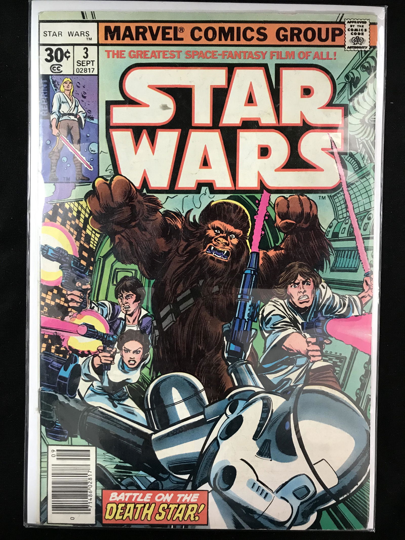1977 MARVEL COMICS STAR WARS NO. 3 (1 of 1)