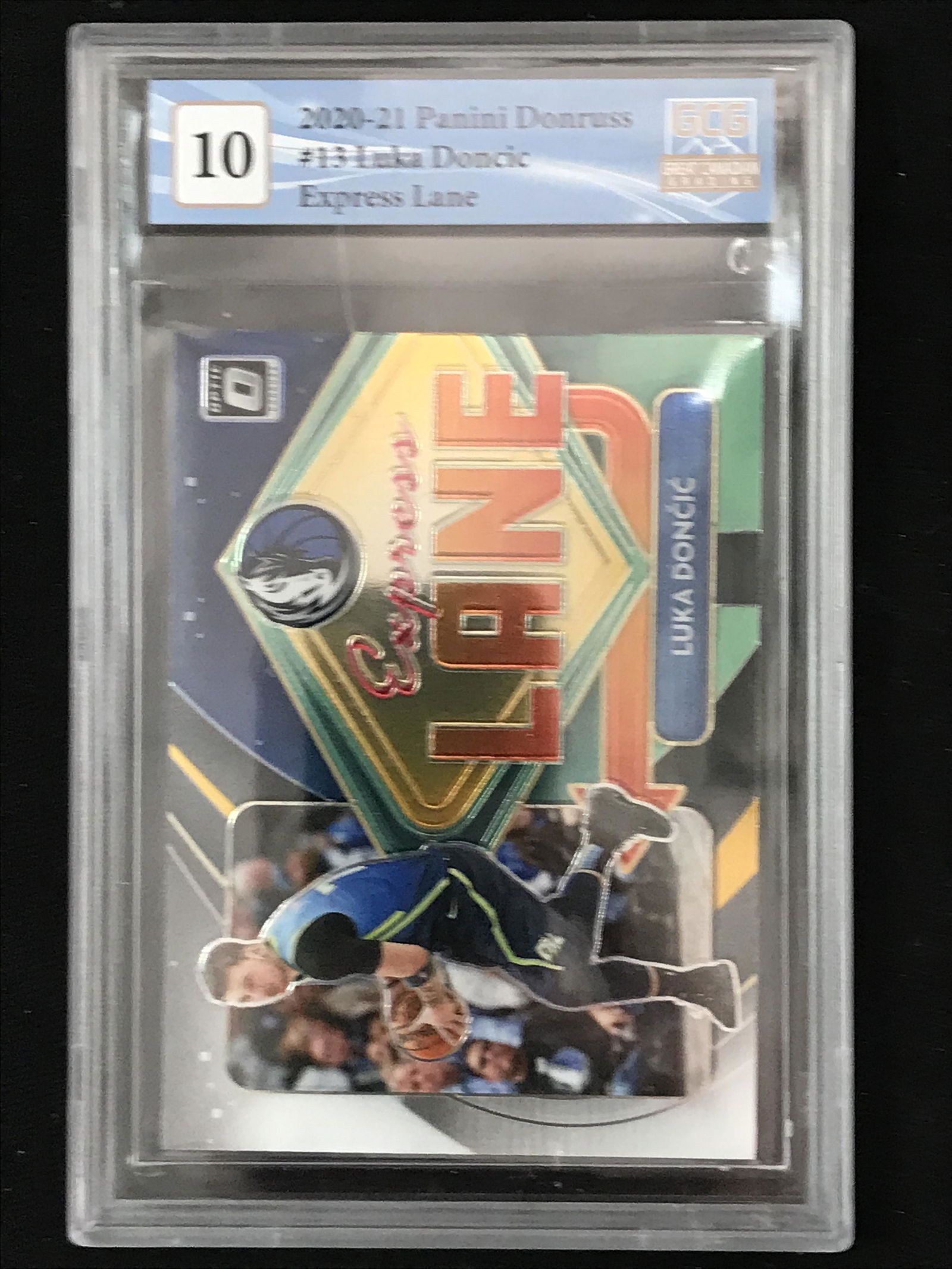 2020-21 PANINI DONRUSS LUKA DONCIC NO. 13 (GCG 10) (1 of 2)
