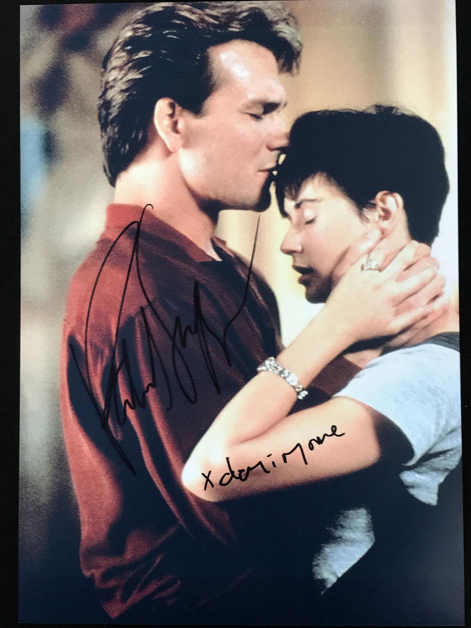 PATRICK SWAYZE AND DEMI MOORE SIGNED GHOST 8 X 10 (RA COA) (1 of 2)
