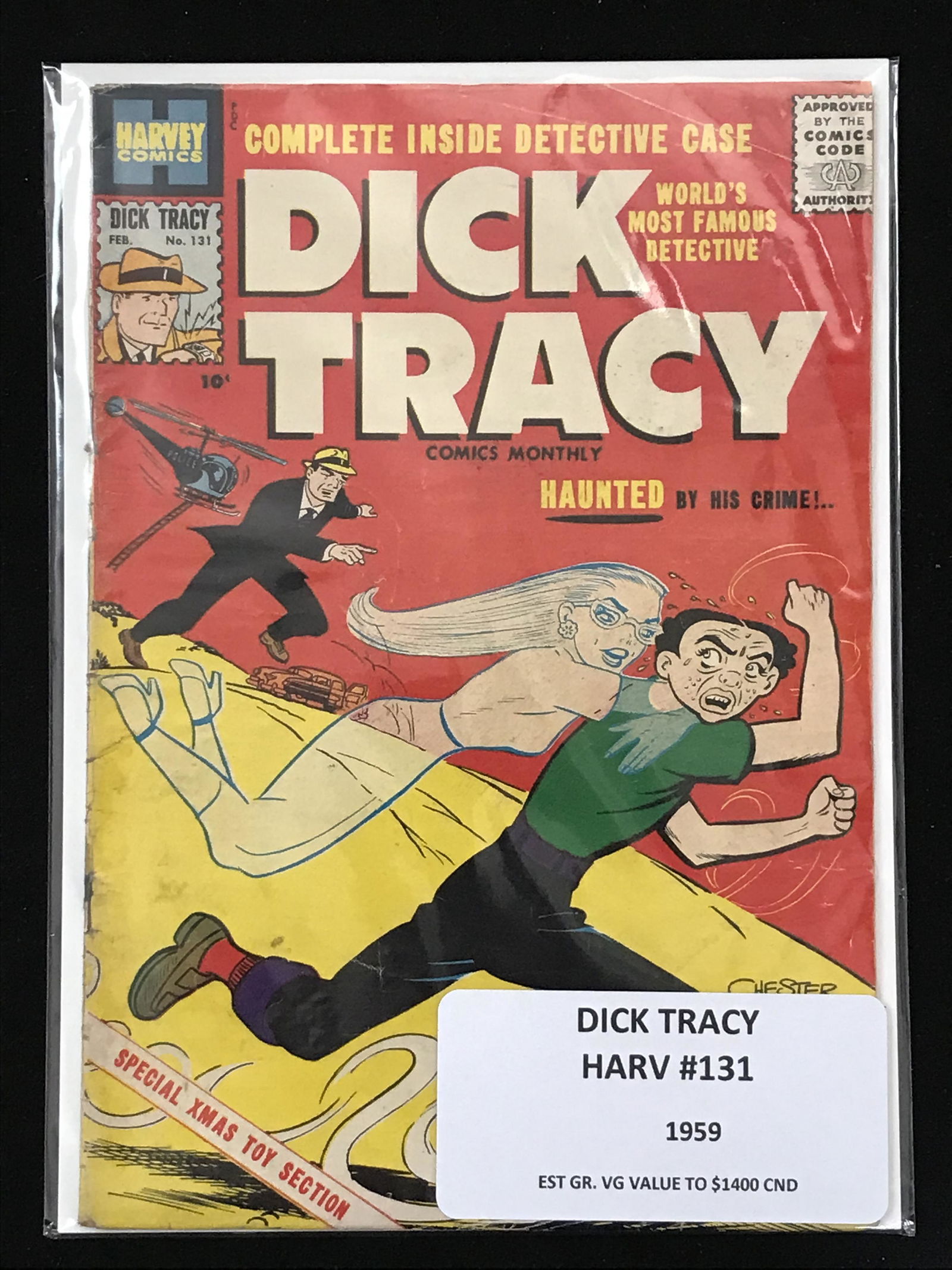 DICK TRACY #131 (HARVEY COMICS) (1 of 1)