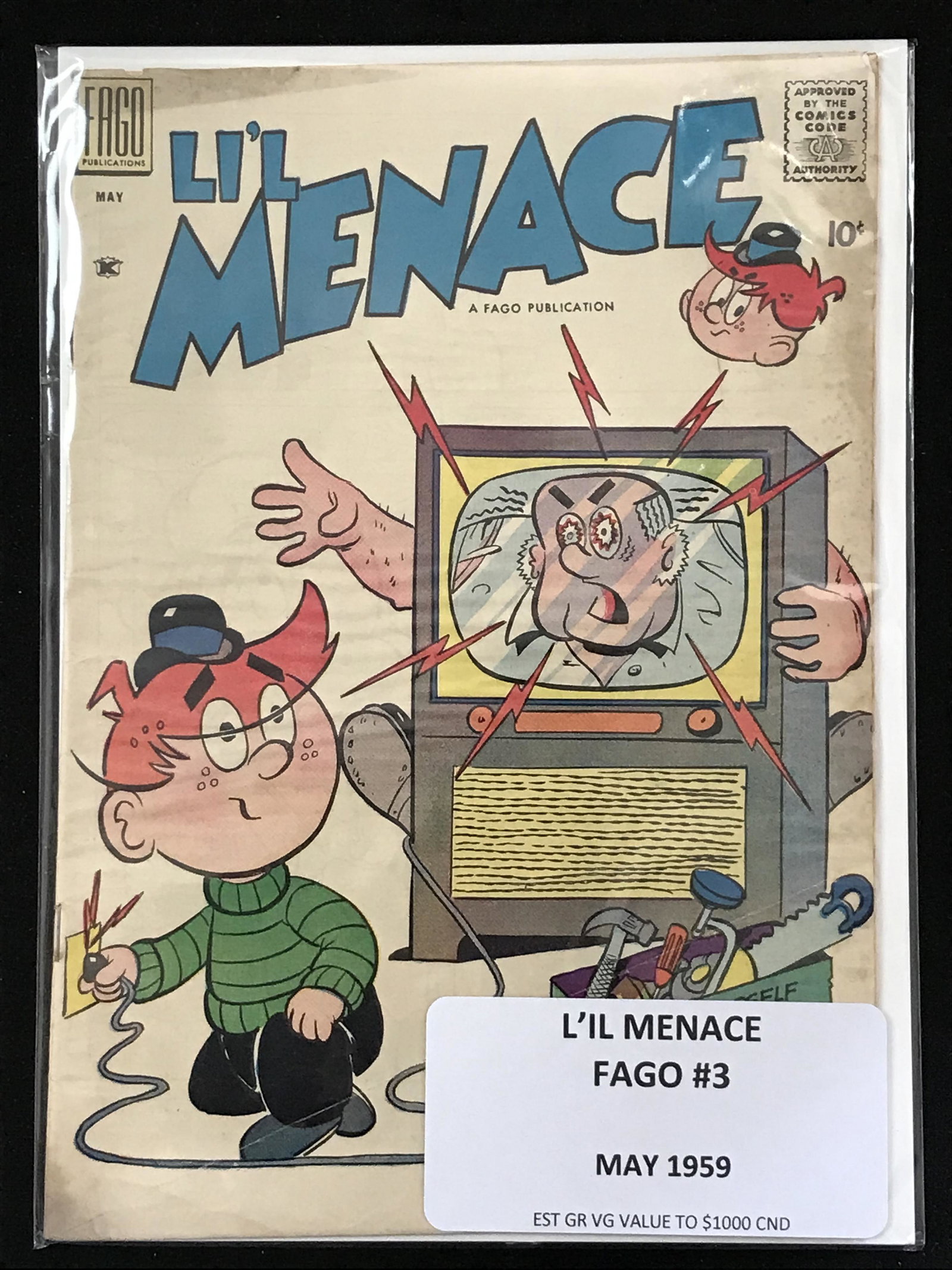 LI'L MENACE #3 (FAGO COMICS): LI'L MENACE #3 (FAGO COMICS)