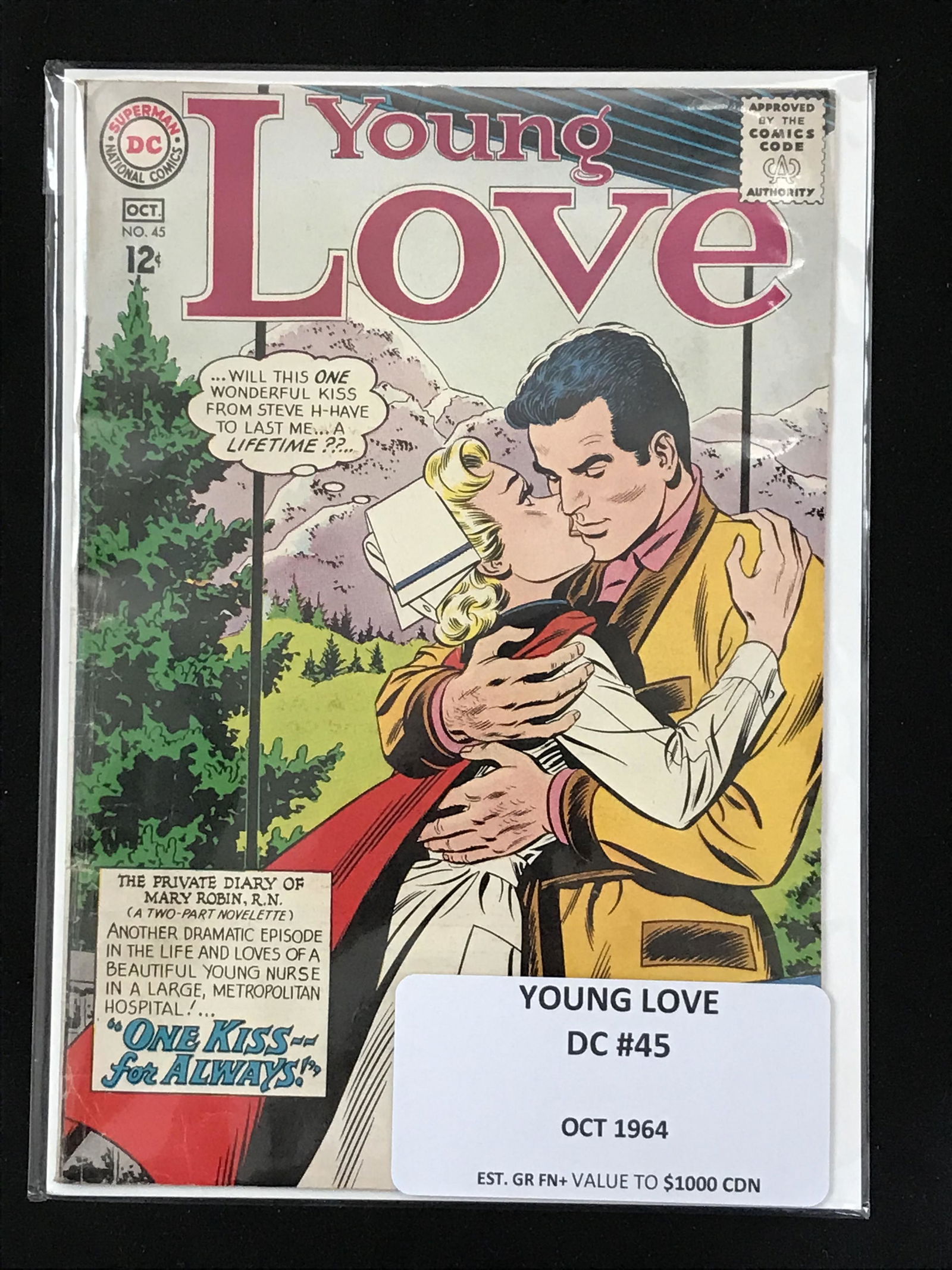YOUNG LOVE #45 (DC COMICS) (1 of 1)
