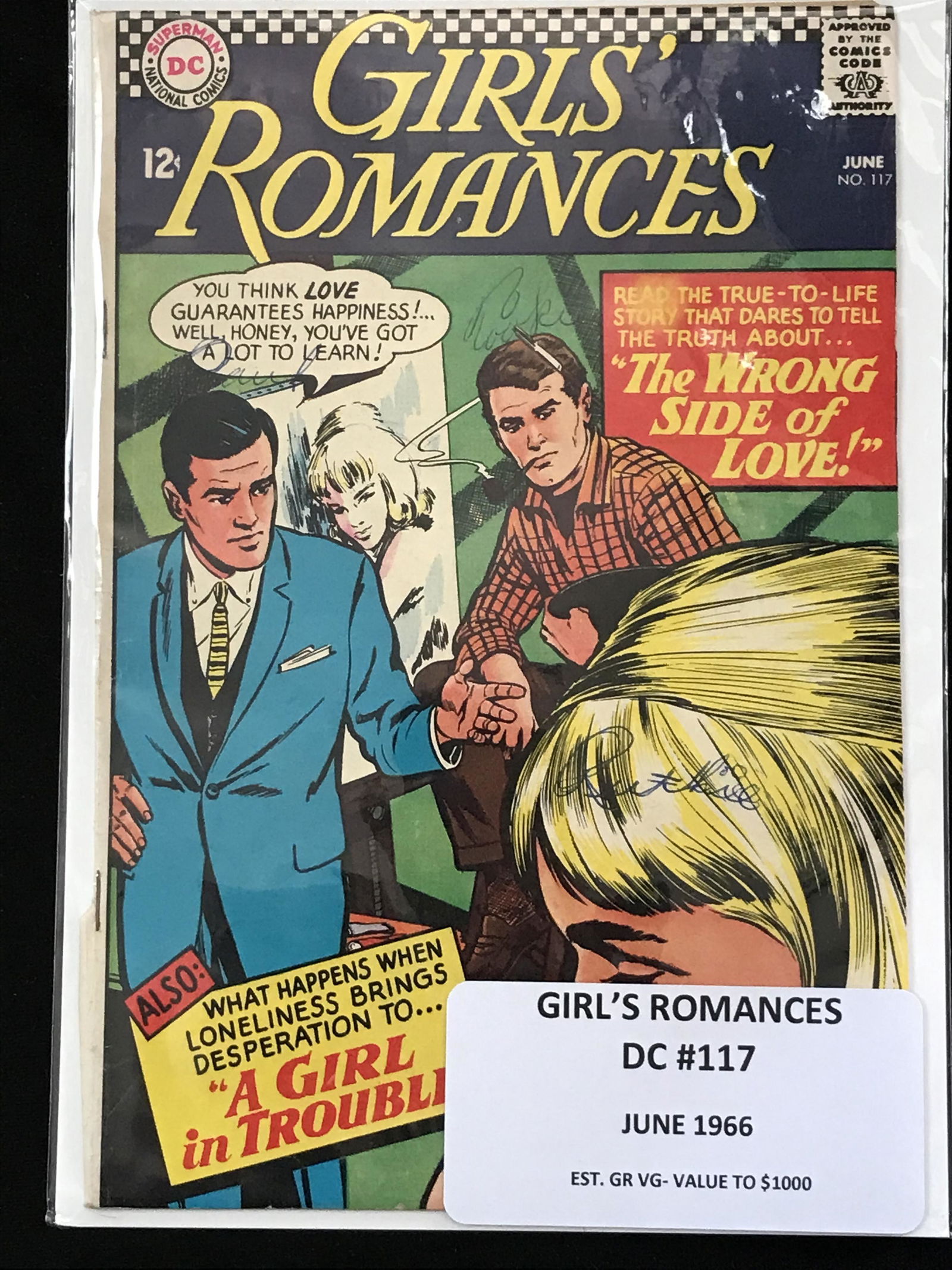 GIRLS ROMANCES #117 (DC COMICS) (1 of 1)
