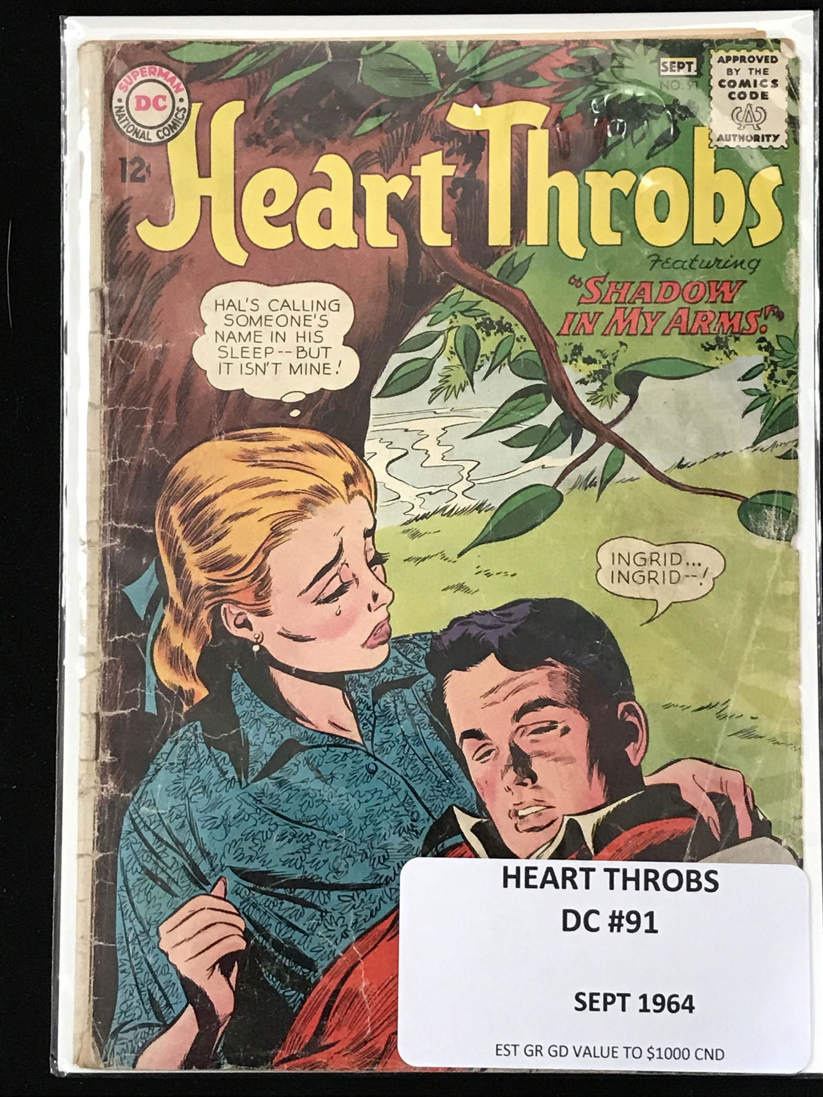 HEART THROBS #91 (DC COMICS) (1 of 1)