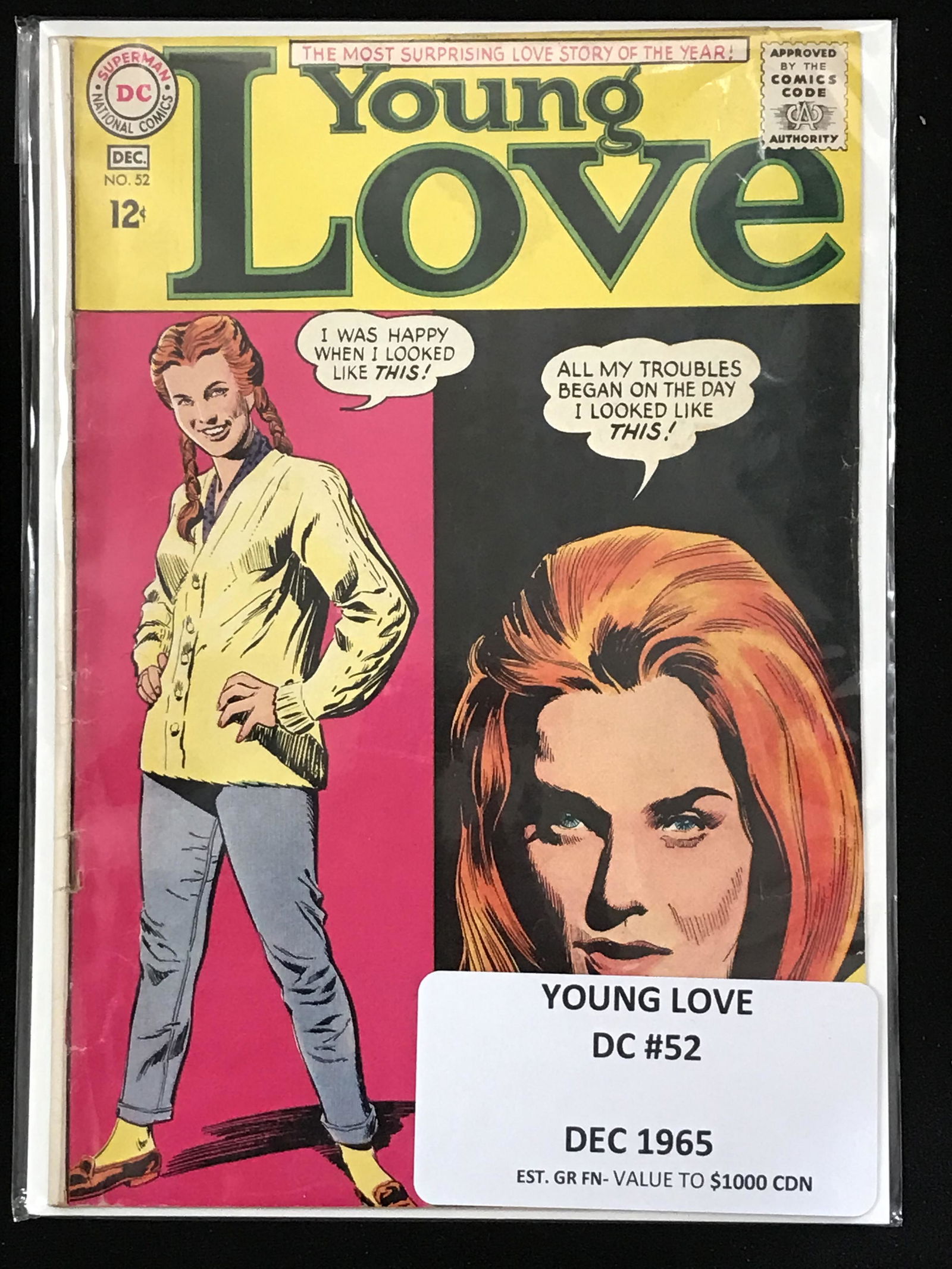 YOUNG LOVE #52 (DC COMICS) (1 of 1)