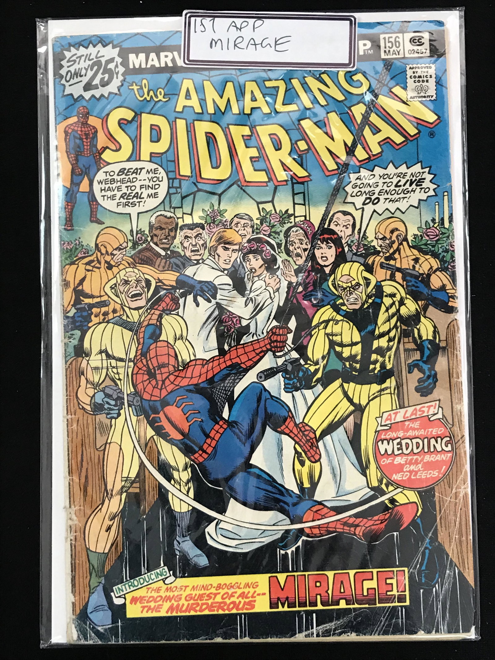 THE AMAZING SPIDER-MAN #156 (MARVEL COMICS): THE AMAZING SPIDER-MAN #156 (MARVEL COMICS)