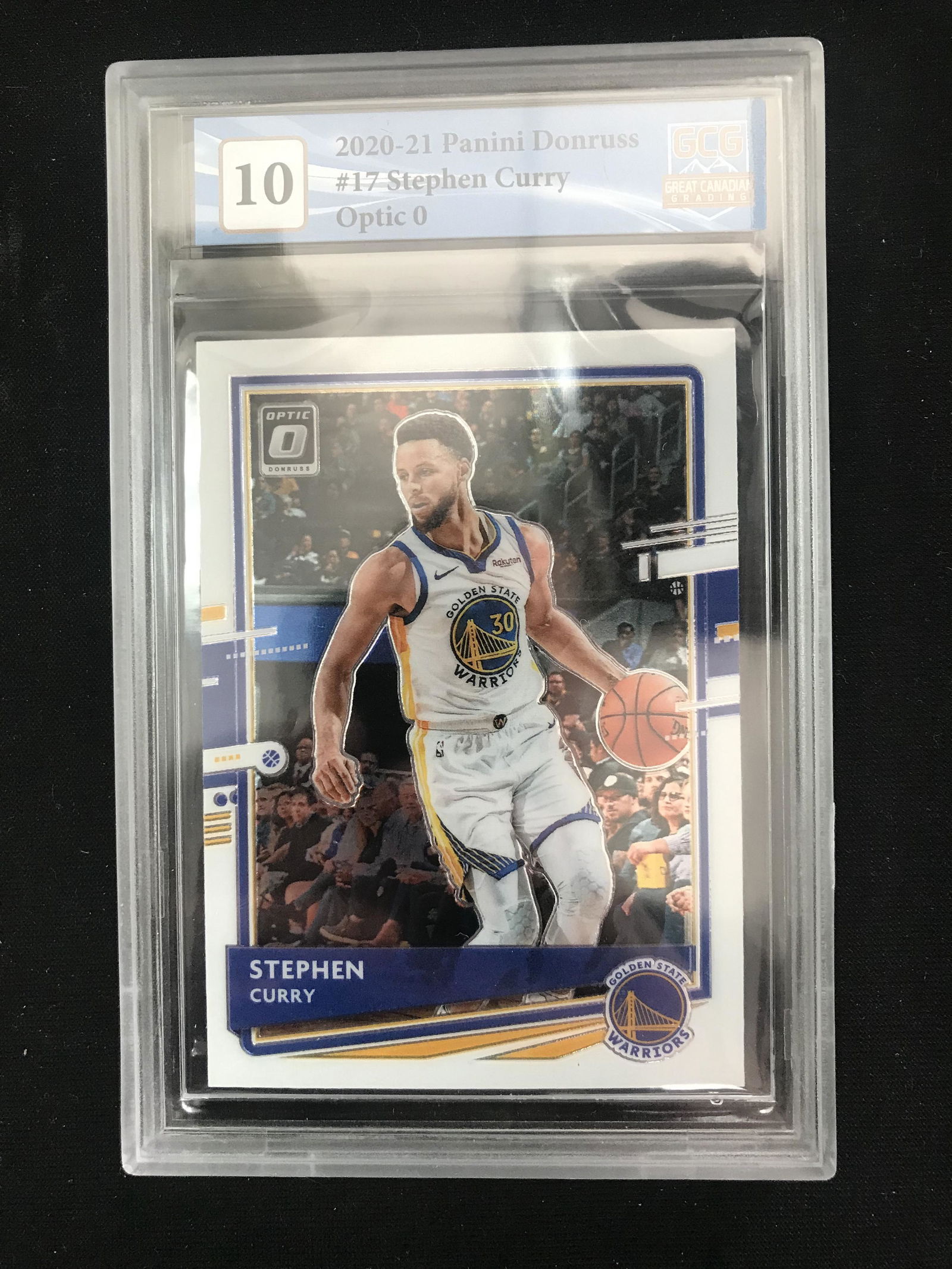 2020-21 PANINI DONRUSS STEPHEN CURRY NO. 17 (GCG 10) (1 of 2)