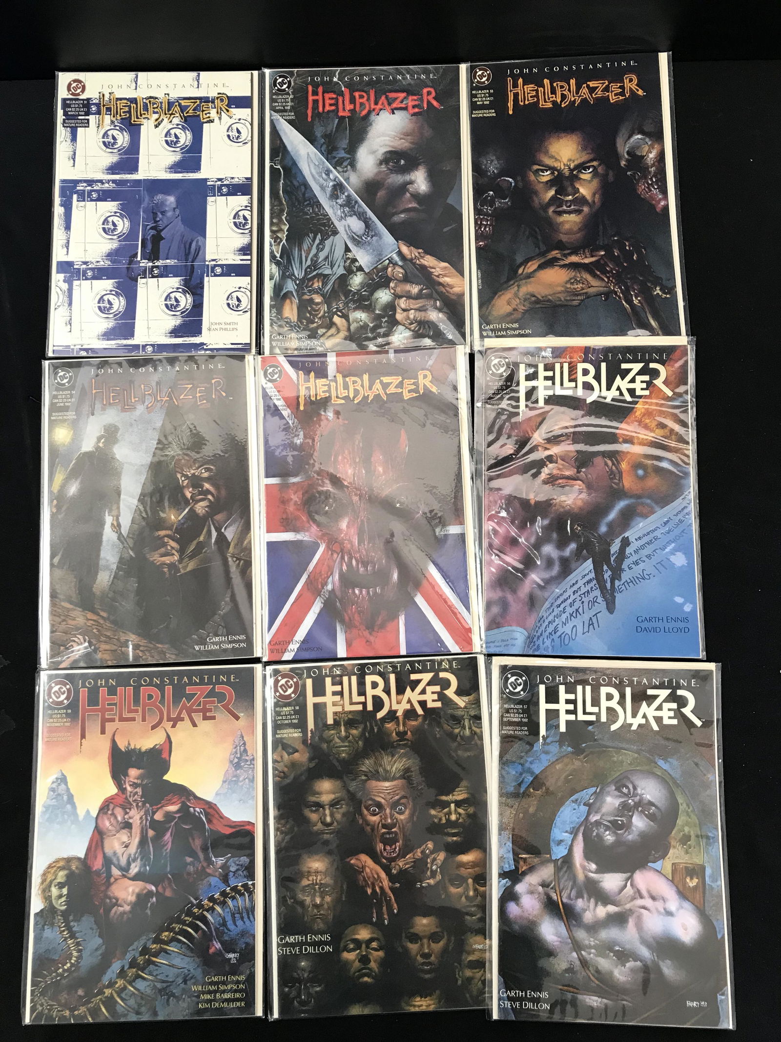 LOT OF HELLBLAZER COMICS (DC COMICS) (1 of 1)
