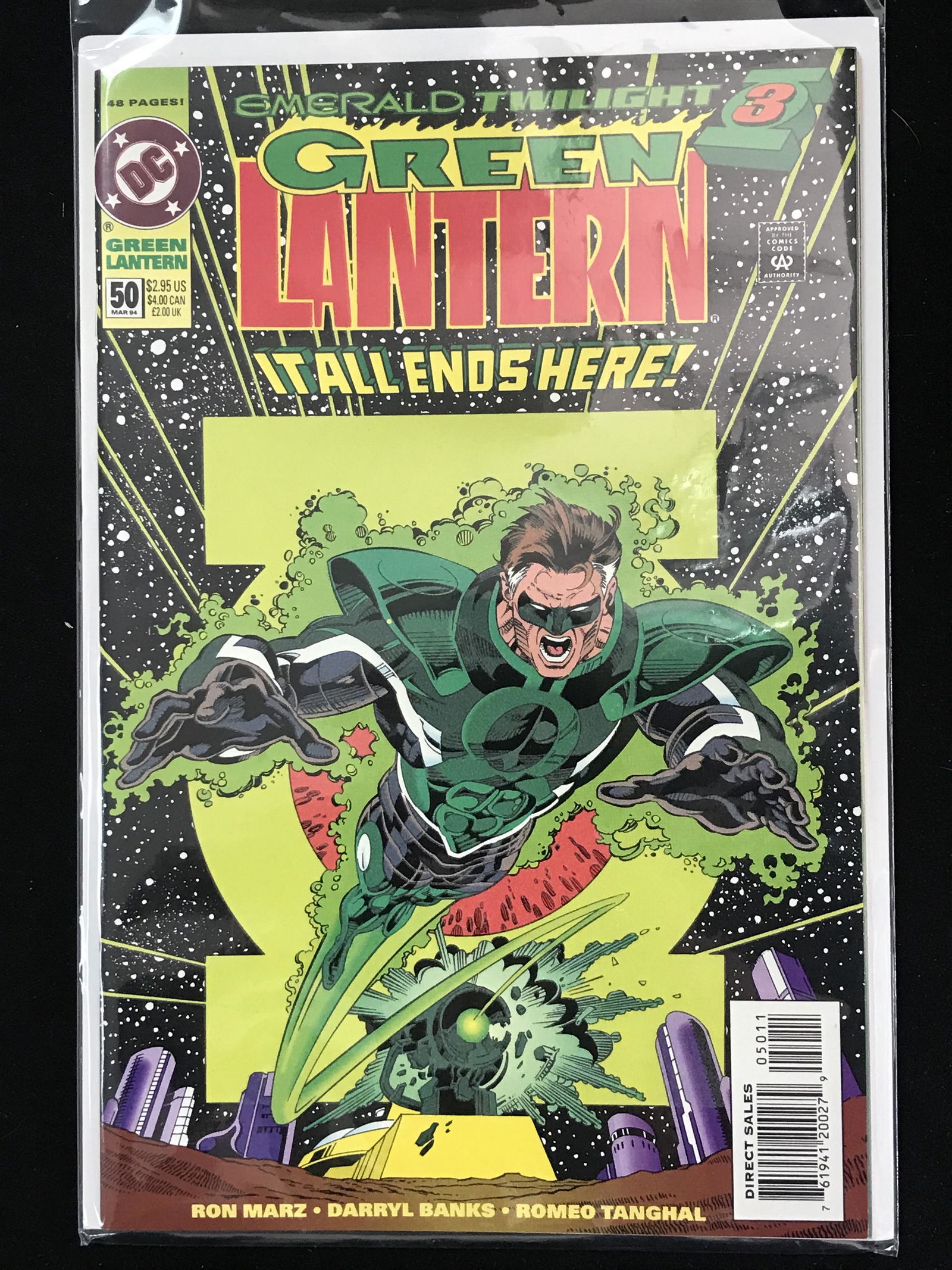 GREEN LANTERN #50   (DC COMICS) (1 of 1)