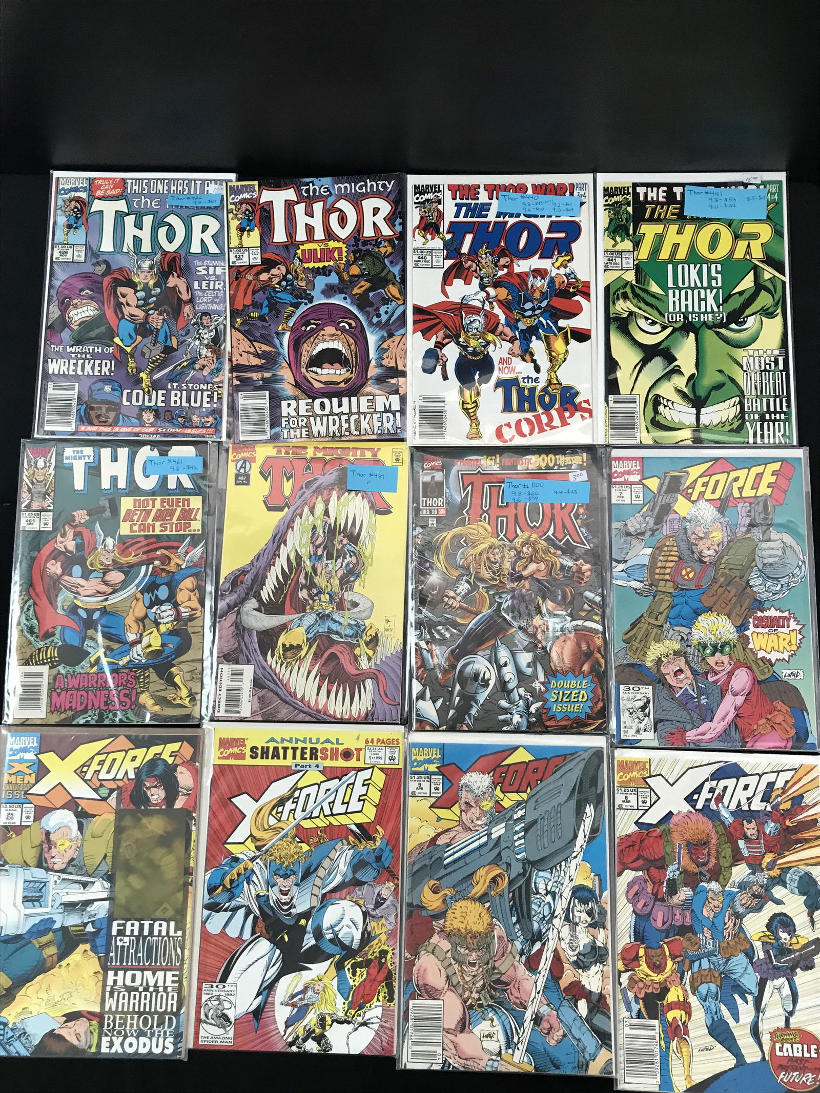 LOT OF SUPERHERO COMICS (MARVEL COMICS) (1 of 1)
