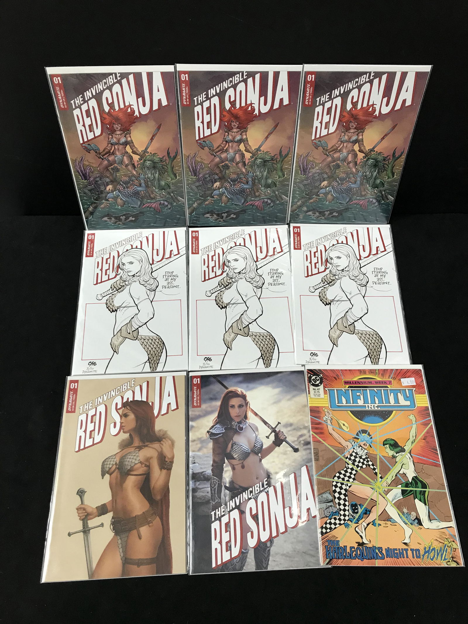 LOT OF RED SONJA   COMICS (MARVEL COMICS) (1 of 1)