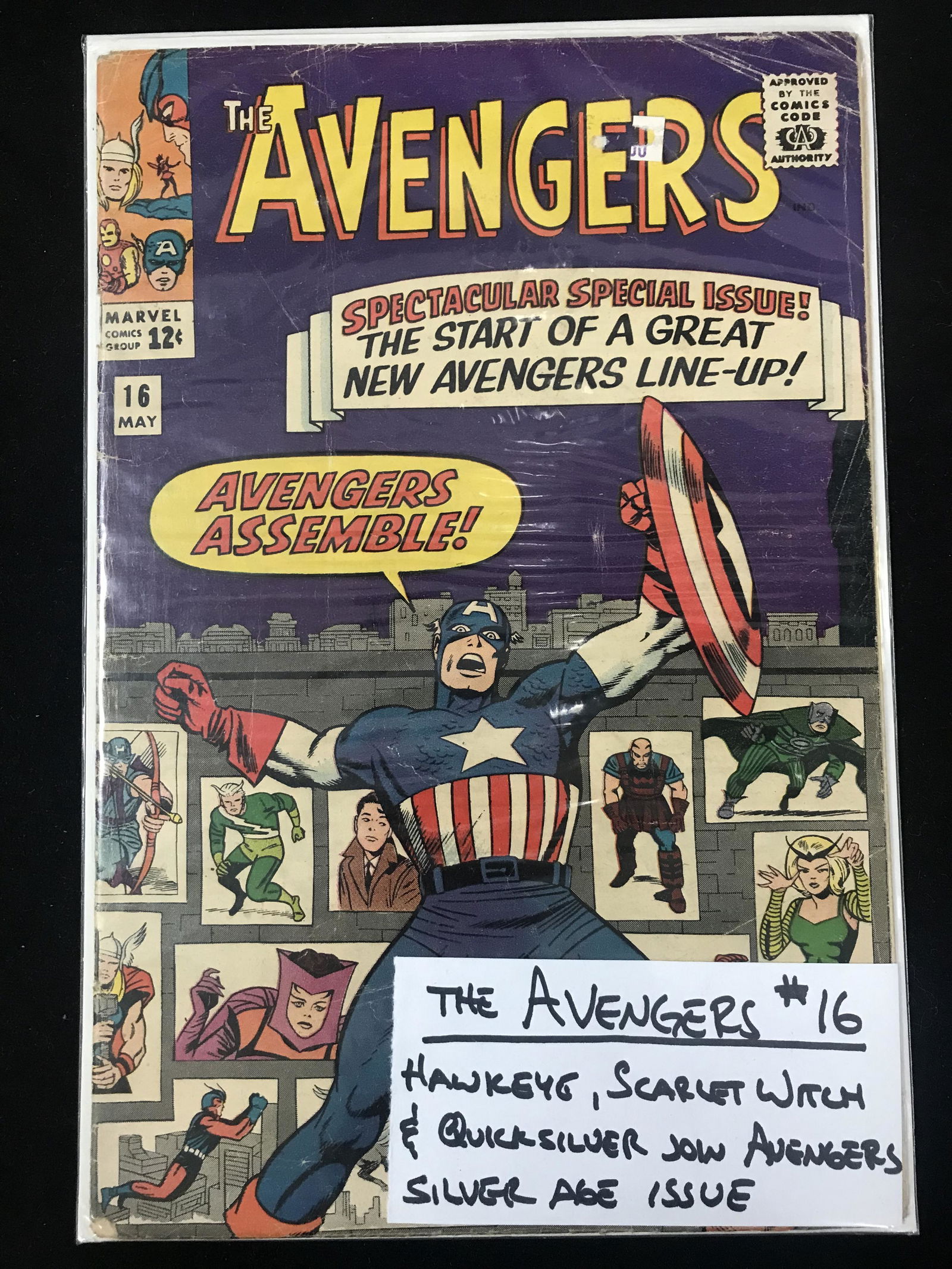 THE AVENGERS #16  (MARVEL COMICS) (1 of 1)