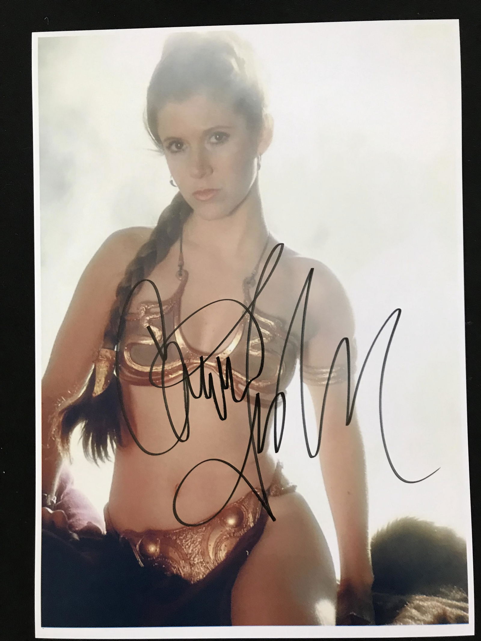 CARRIE FISHER SIGNED 8X10 (RA COA) (1 of 2)