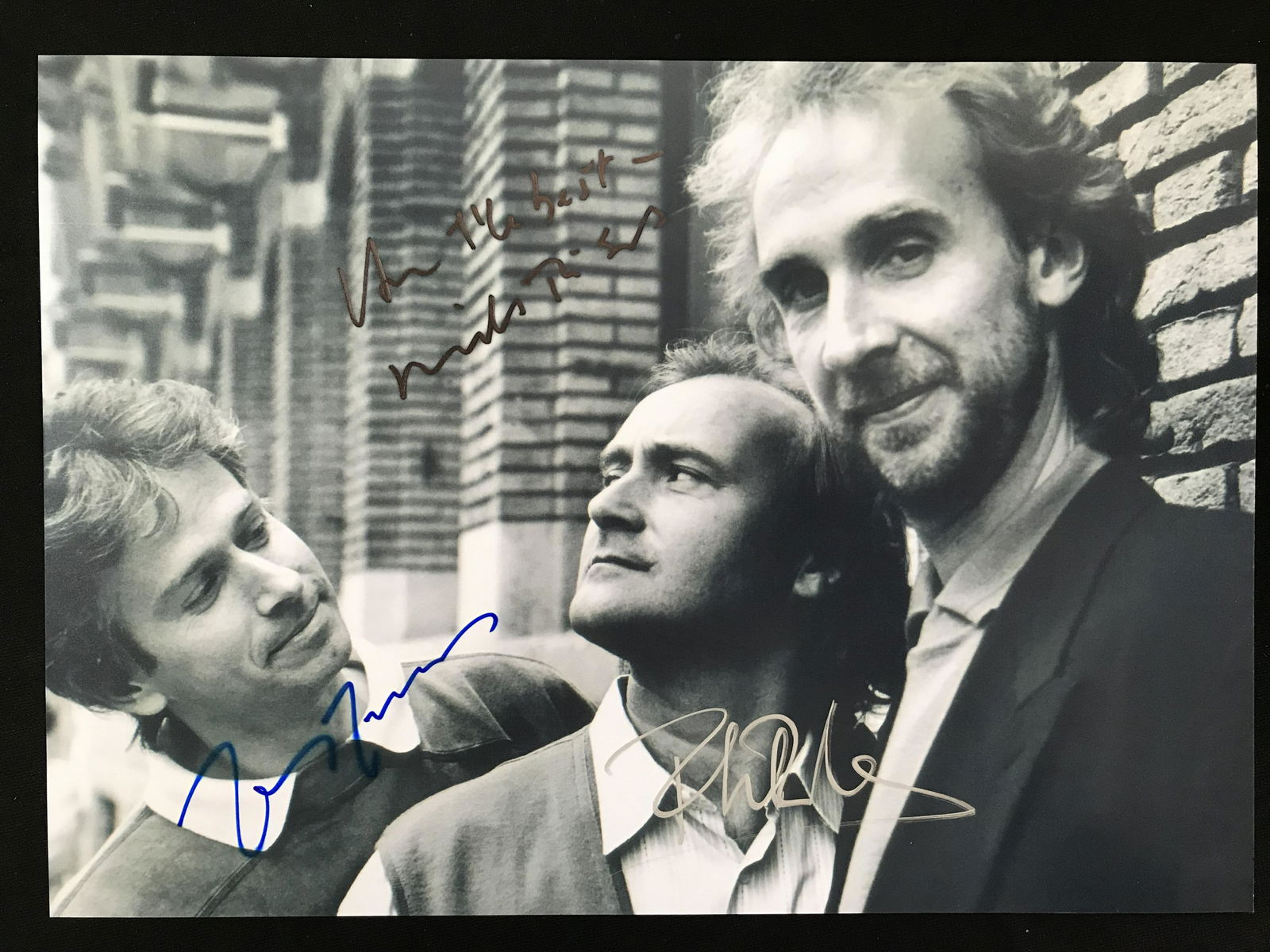 GENESIS BAND SIGNED 8 X 10 (RA COA) (1 of 2)