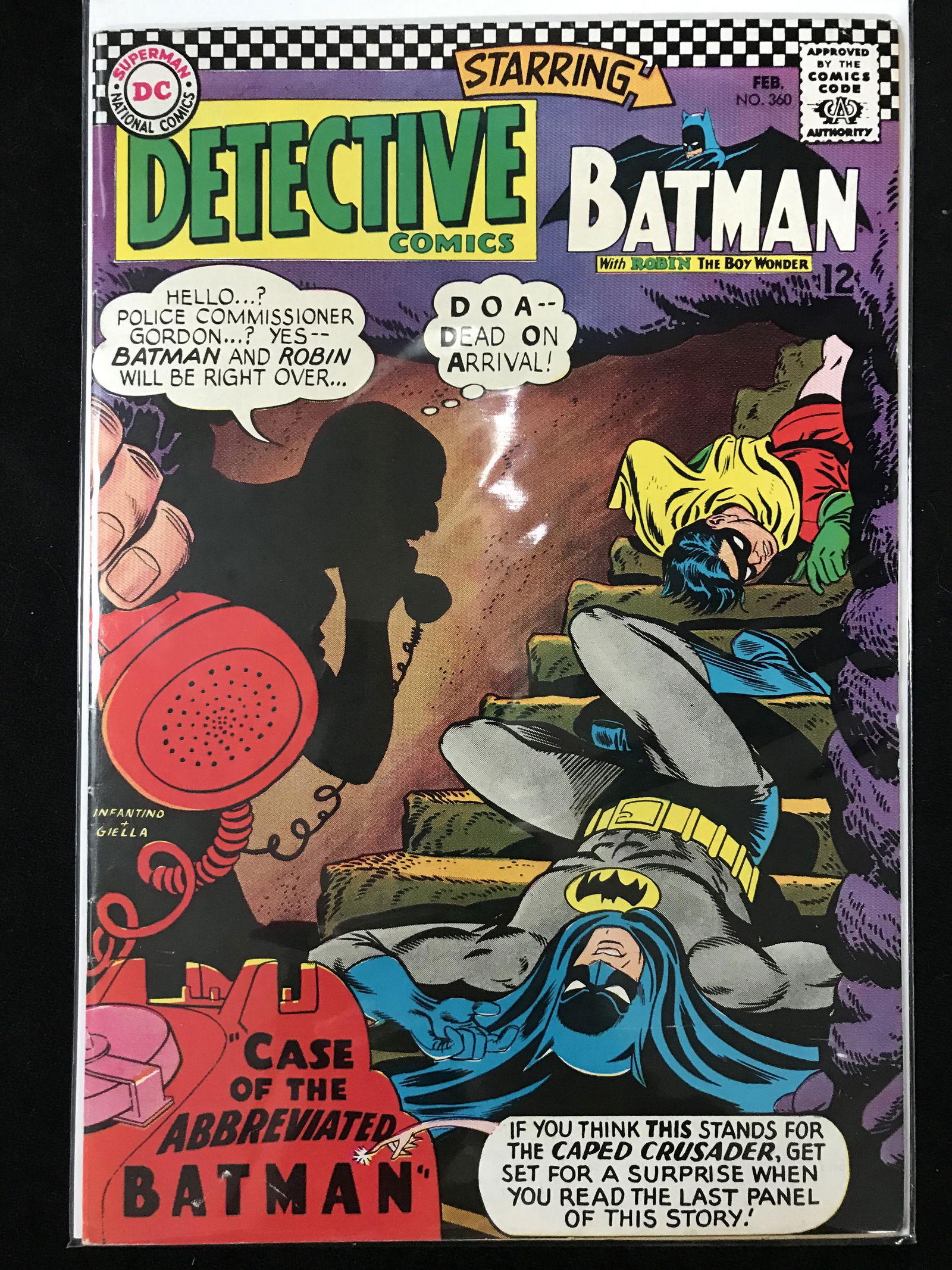 DC COMICS DETECTIVE STARRING BATMAN NO.360 (1 of 1)