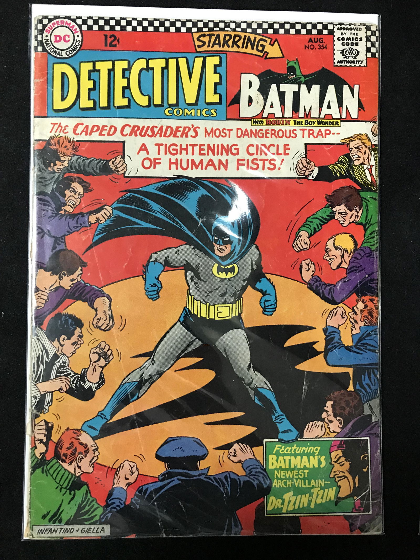 DC COMICS DETECTIVE STARRING BATMAN NO.354 (1 of 1)
