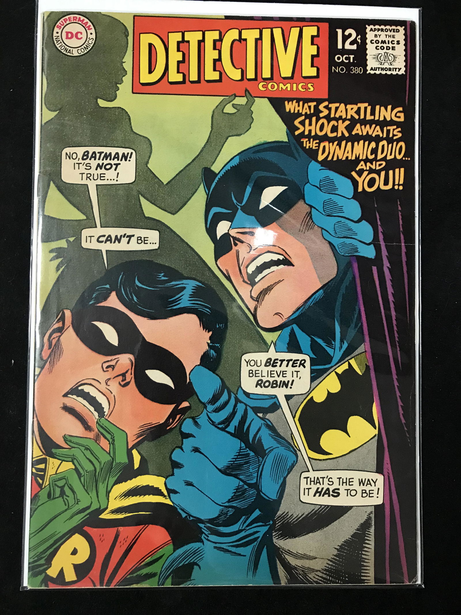 DC COMICS DETECTIVE STARRING BATMAN NO.380 (1 of 1)