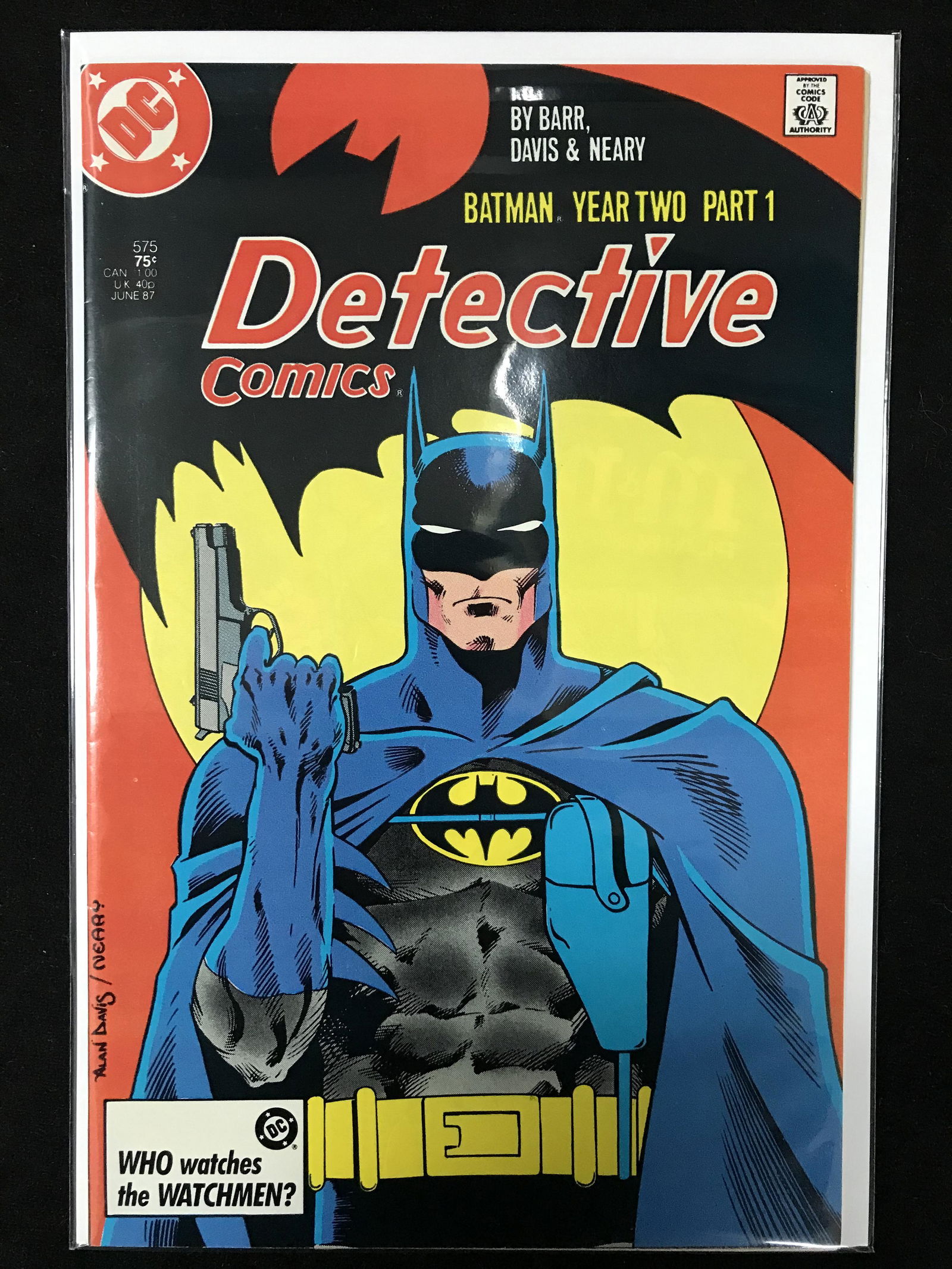 DC COMICS DETECTIVE STARRING BATMAN NO.575 (1 of 1)