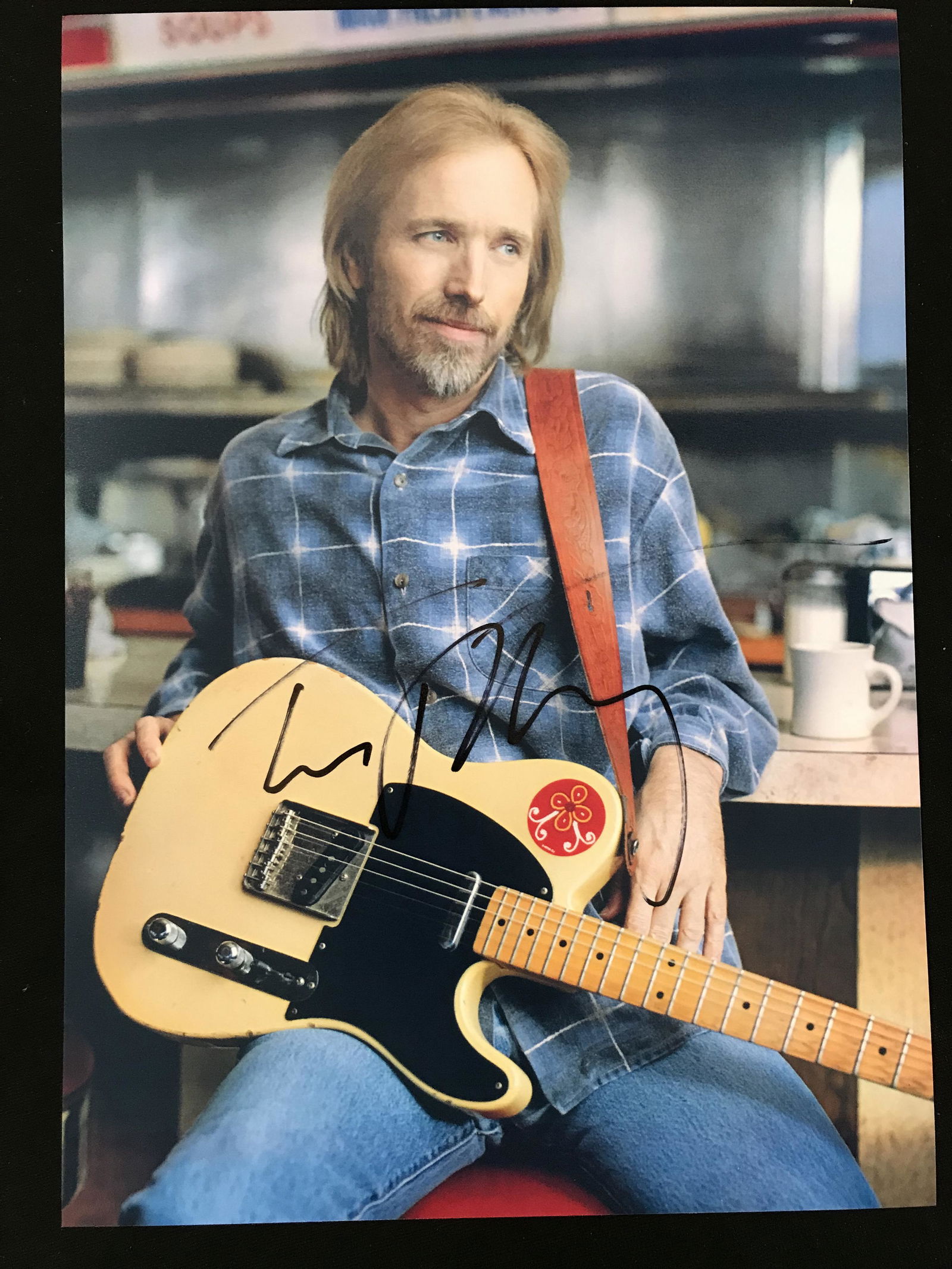 TOM PETTY SIGNED 8X10 (RA COA) (1 of 2)
