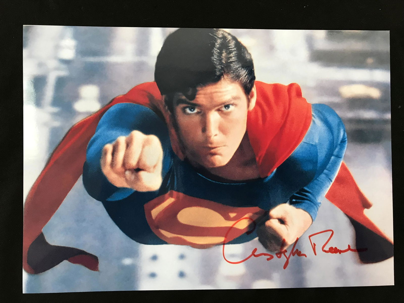 CHRISTOPHER REEVE SIGNED 8X10 (RA COA) (1 of 2)