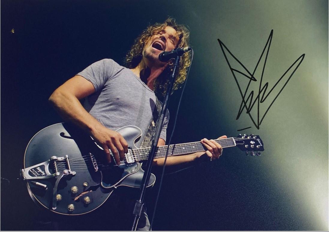 CHRIS CORNELL SIGNED 8X10 (RA COA) (1 of 1)