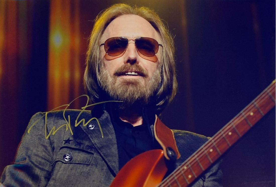 TOM PETTY SIGNED 8X10 (RA COA) (1 of 1)