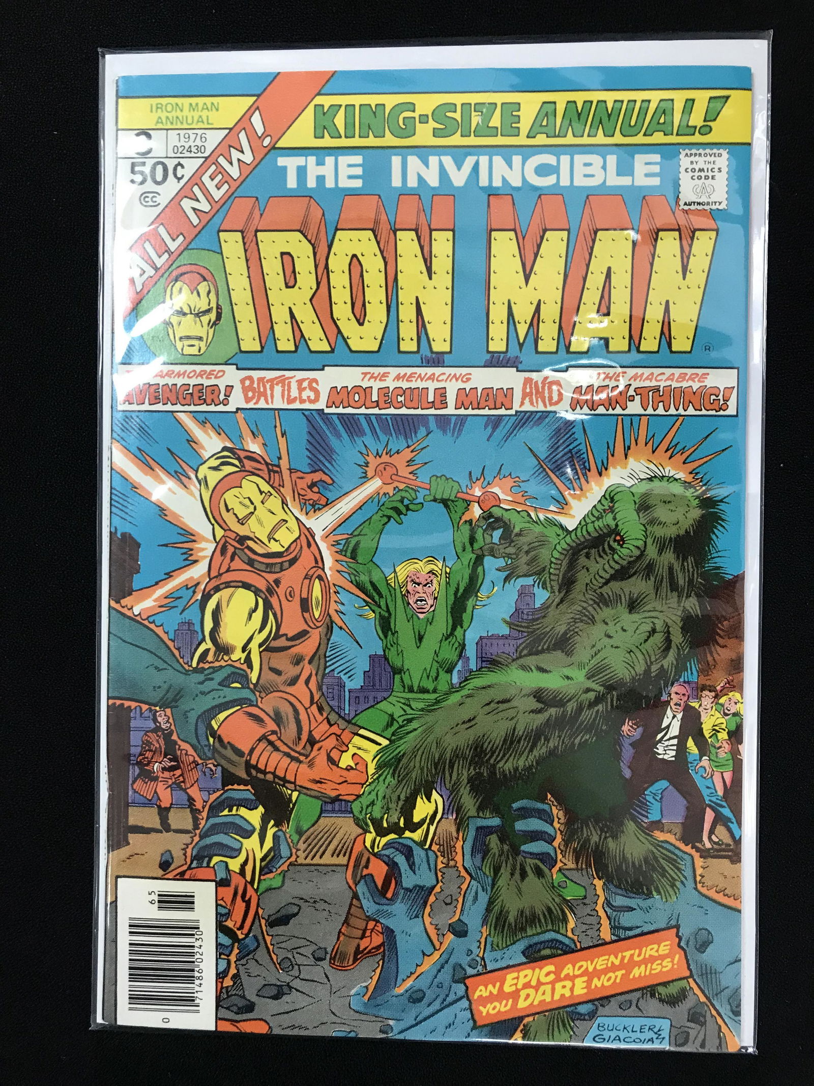KING-SIZE ANNUAL THE INVINCIBLE IRON MAN #3  (MARVEL COMICS) (1 of 1)