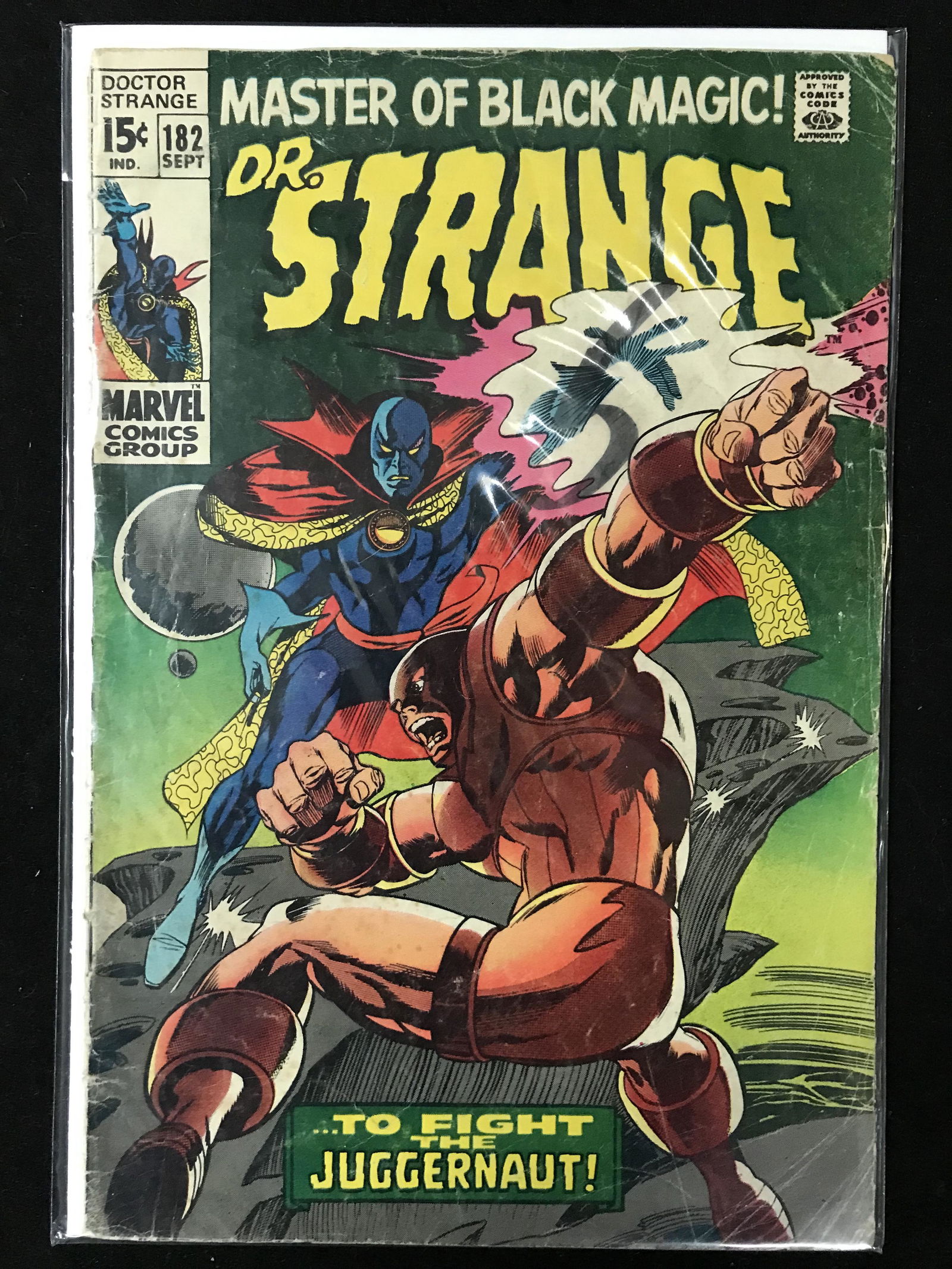 1969 MARVEL COMICS DR. STRANGE NO. 182 (1 of 1)