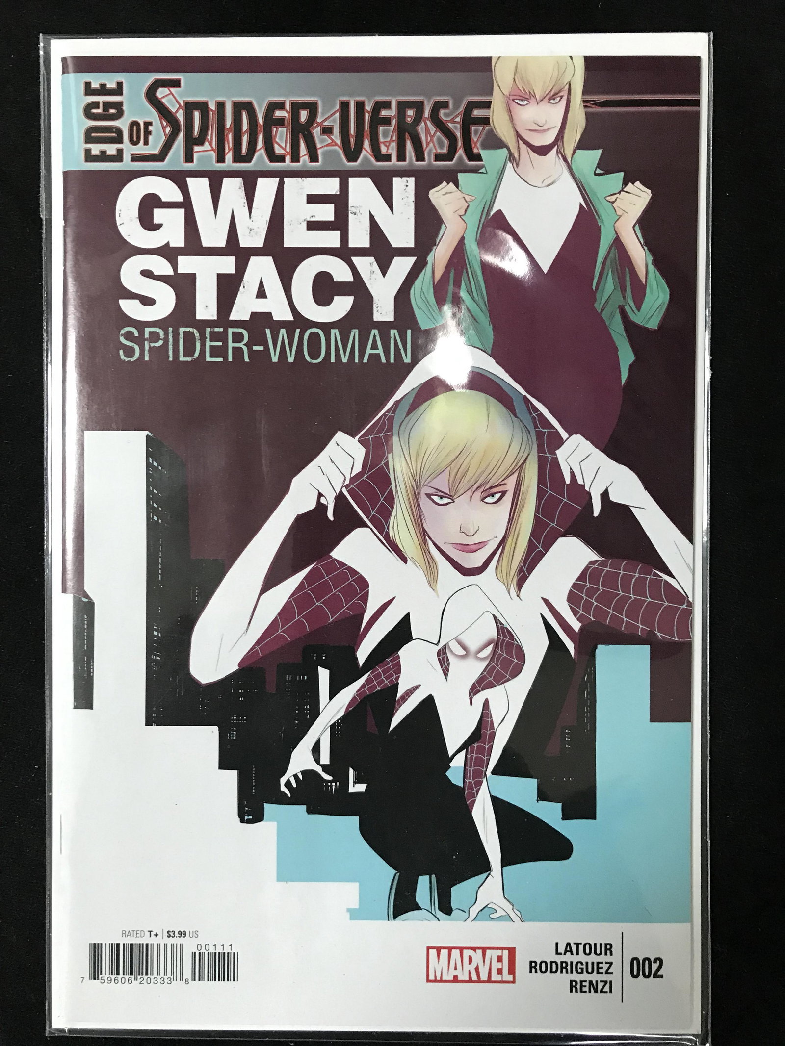 2022 MARVEL COMICS EDGE OF SPIDER-VERSE NO.2: 2022 MARVEL COMICS EDGE OF SPIDER-VERSE NO.2