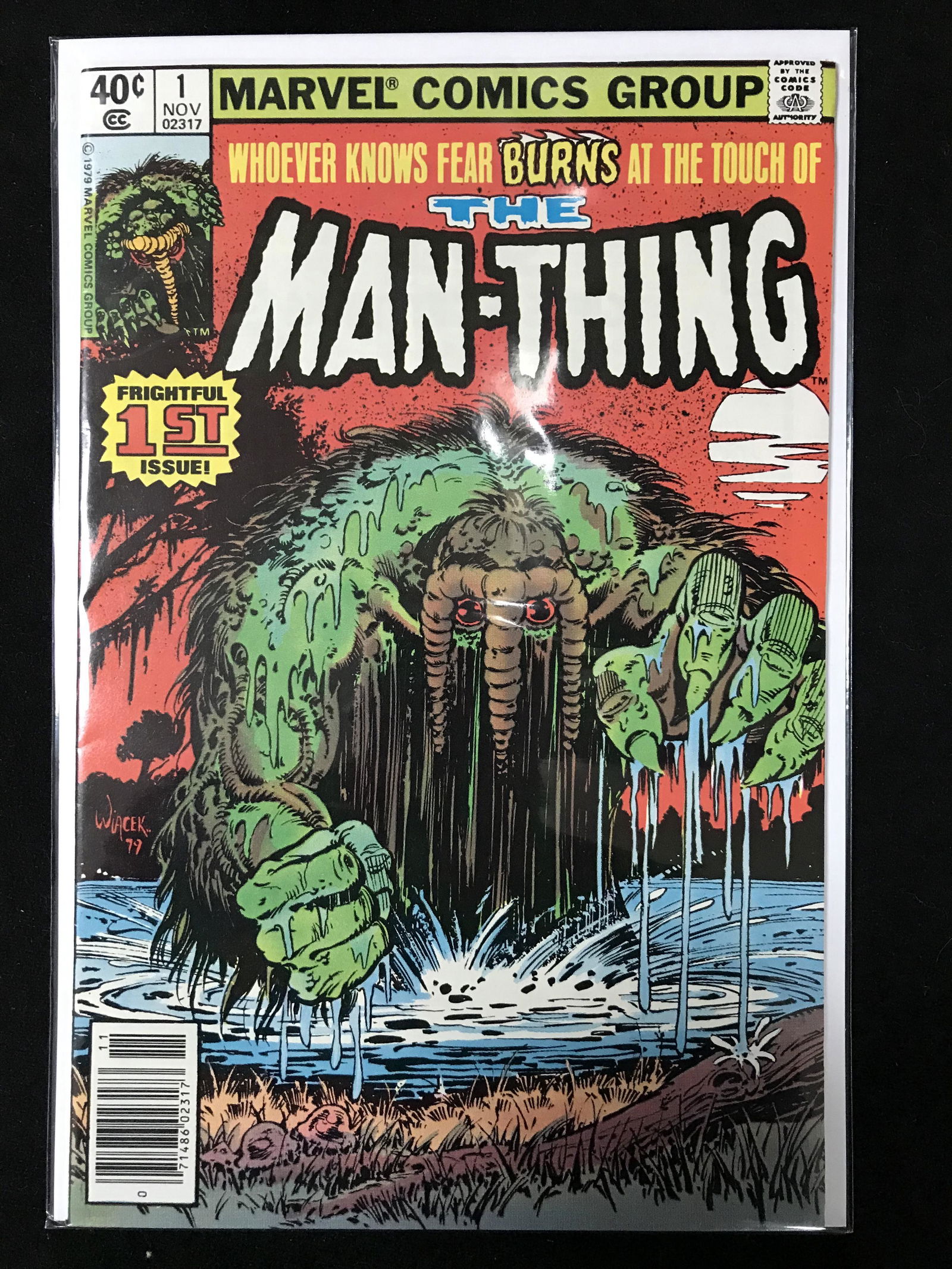 1979 MARVEL COMICS THE MAN-THING NO. 1 (1 of 1)