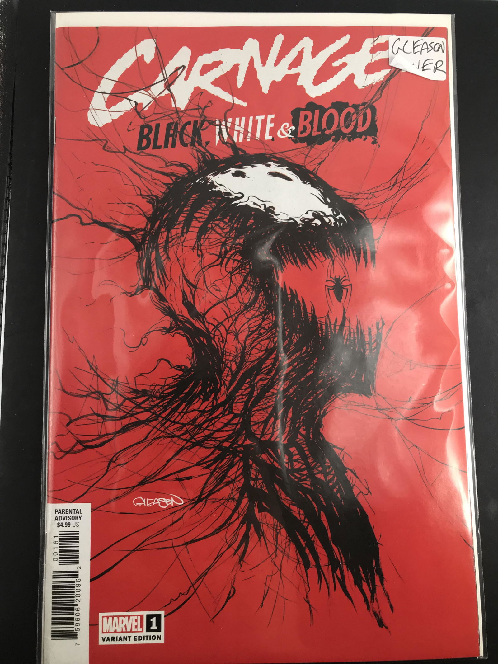2021 MARVEL COMICS CARNAGE NO. 1 (GLEASON VARIANT COVER) (1 of 1)
