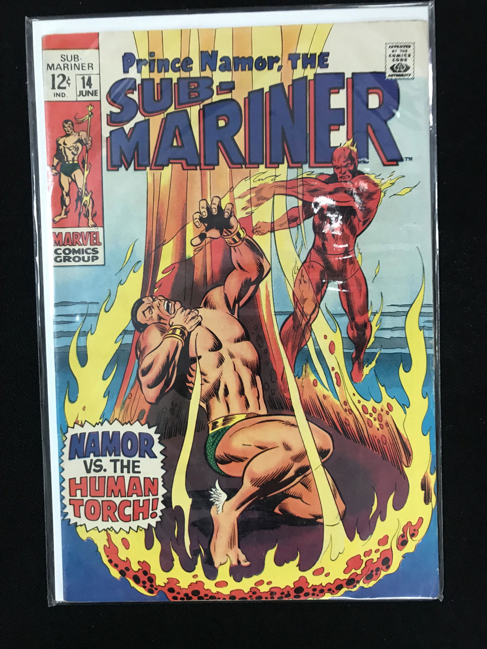 SUB-MARINER #14  MARVEL COMICS (1 of 1)