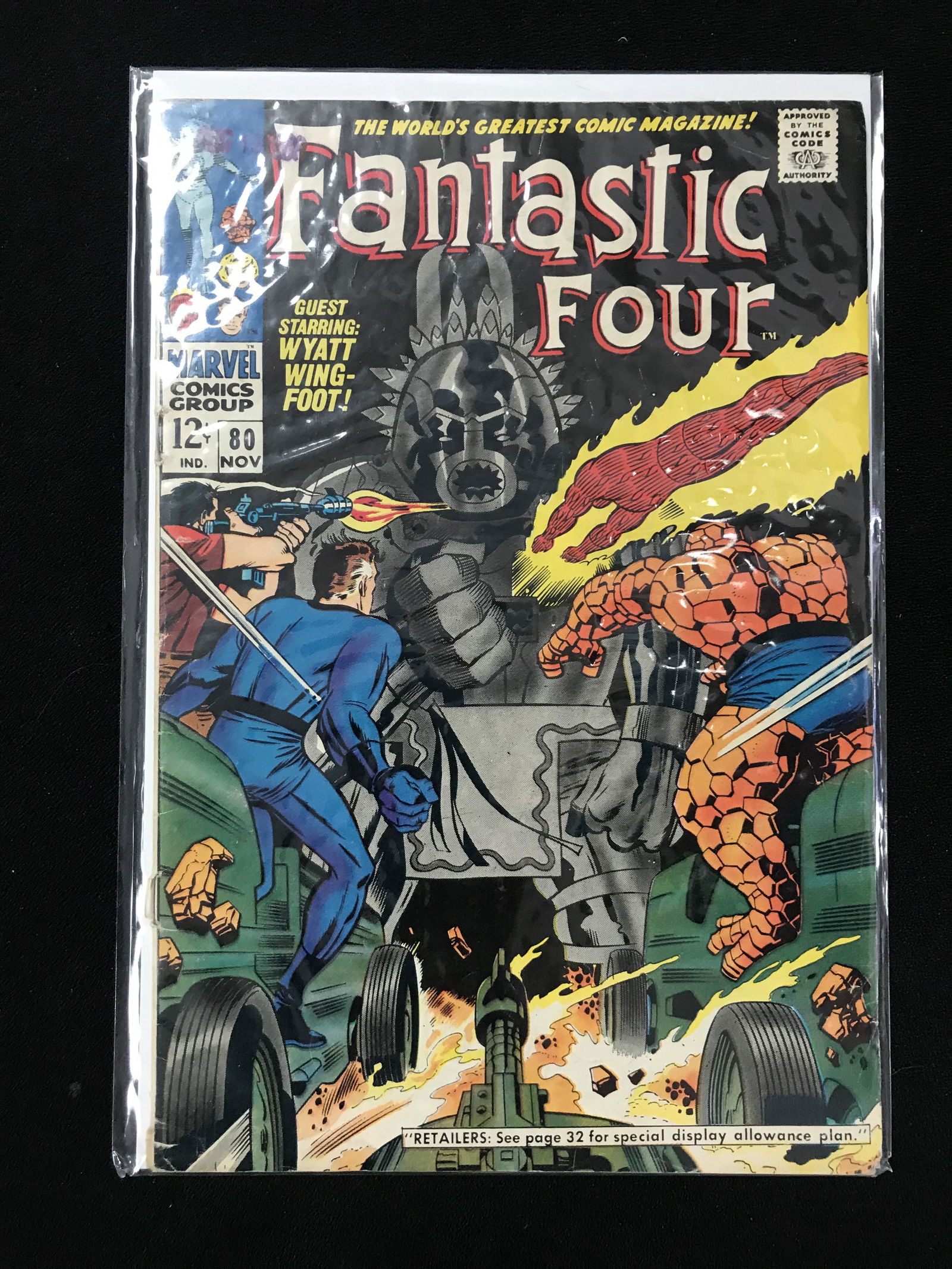 FANTASTIC FOUR  #80   (MARVEL COMICS) (1 of 1)